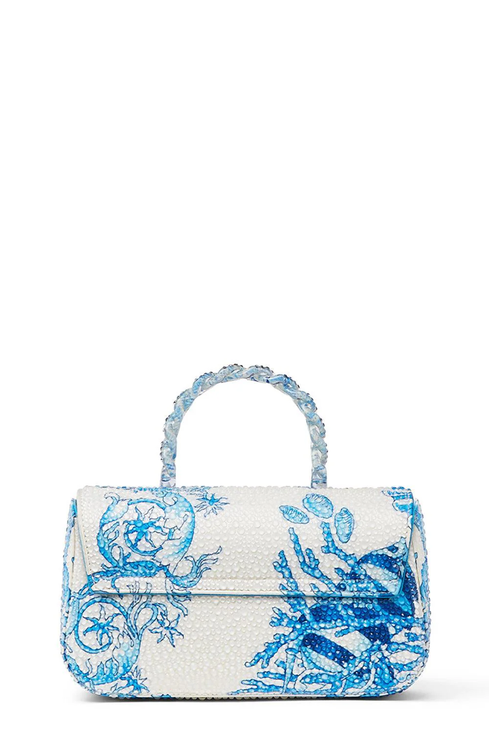 La Medusa Mini Bag - Bright Blue Underwater Barocco - Image 3