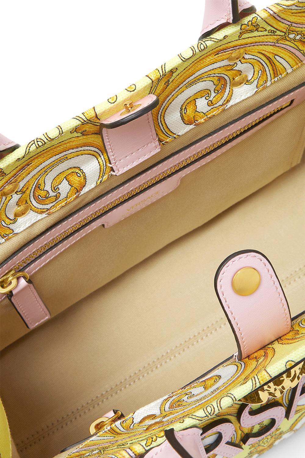 La Meduse Small Tote Bag - Pastel Pink Multi - Image 5