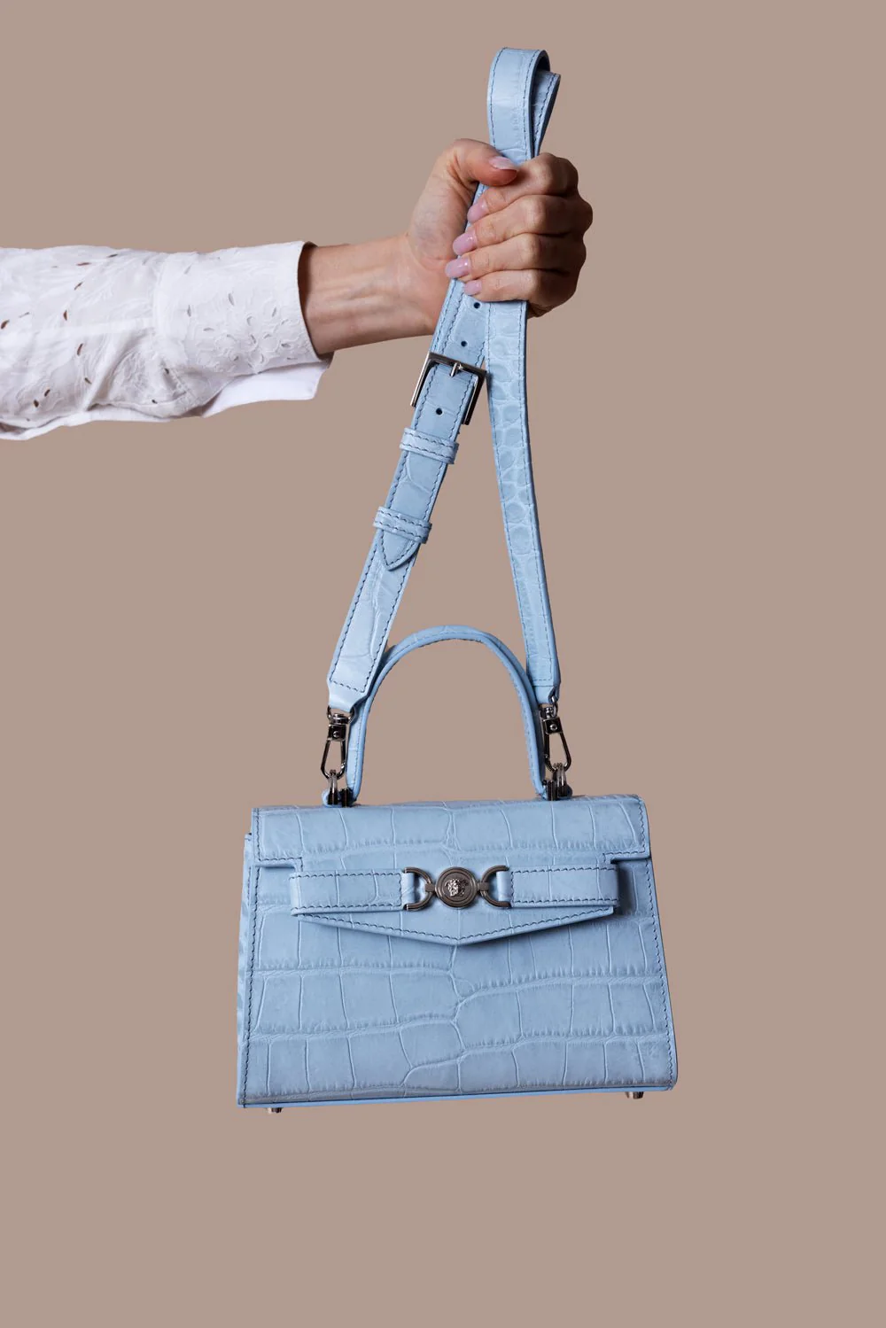 Medusa '95 Small Handbag - Pastel Blue - Image 2