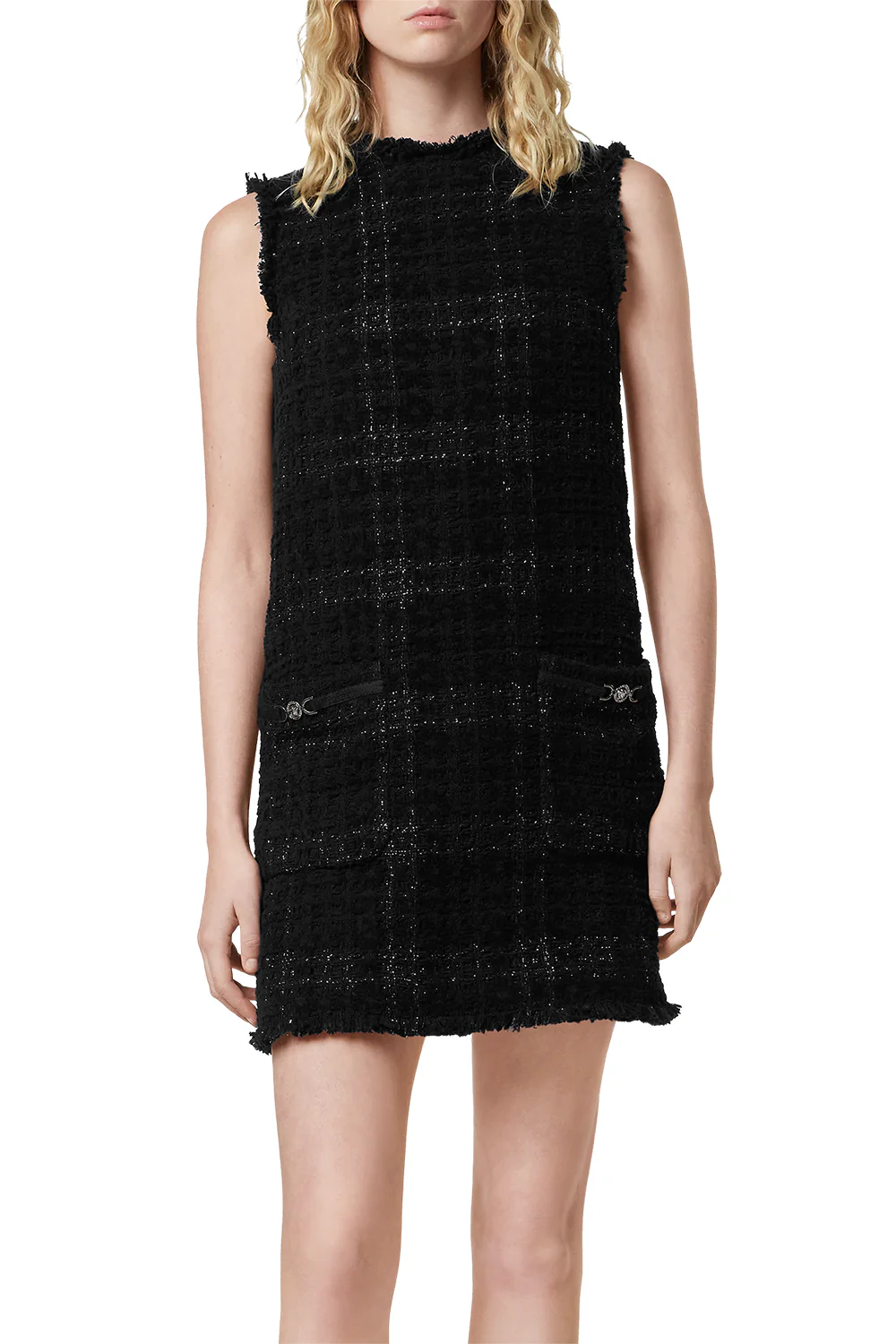 Sleeveless Tonal Dress - Image 2