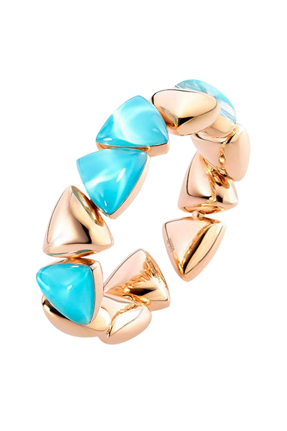 Rock Crystal Turquoise Bracelet
