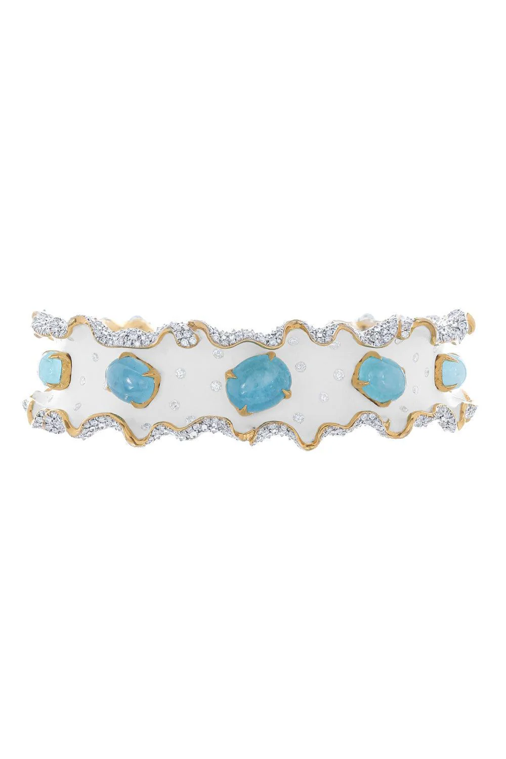 Brazilian Paraiba Diamond Bracelet