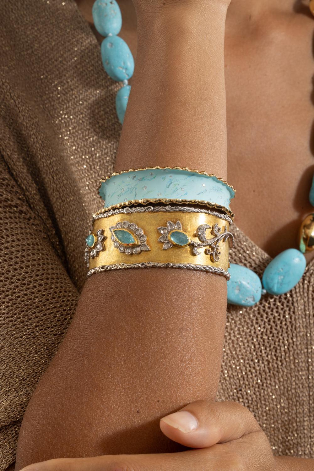 Diamond Blue Frost Bracelet - Image 4