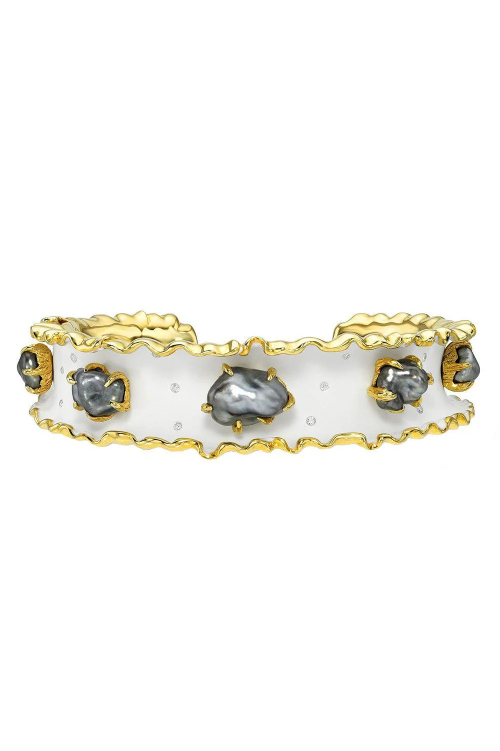 Keshi Pearl White Bracelet