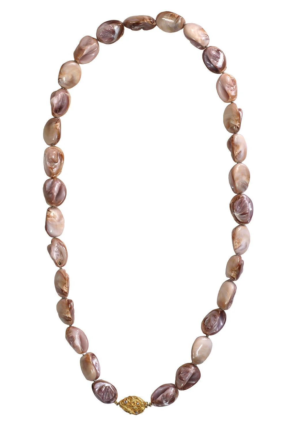 Moonstone Pearl Necklace