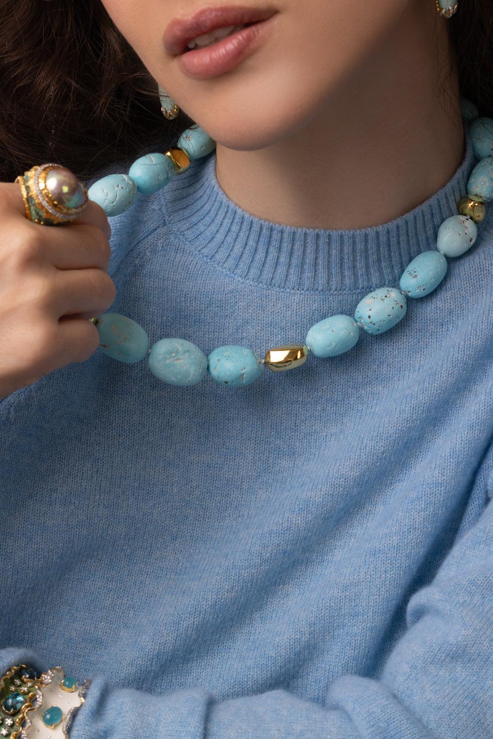 Sleeping Beauty Turquoise Necklace - Image 2