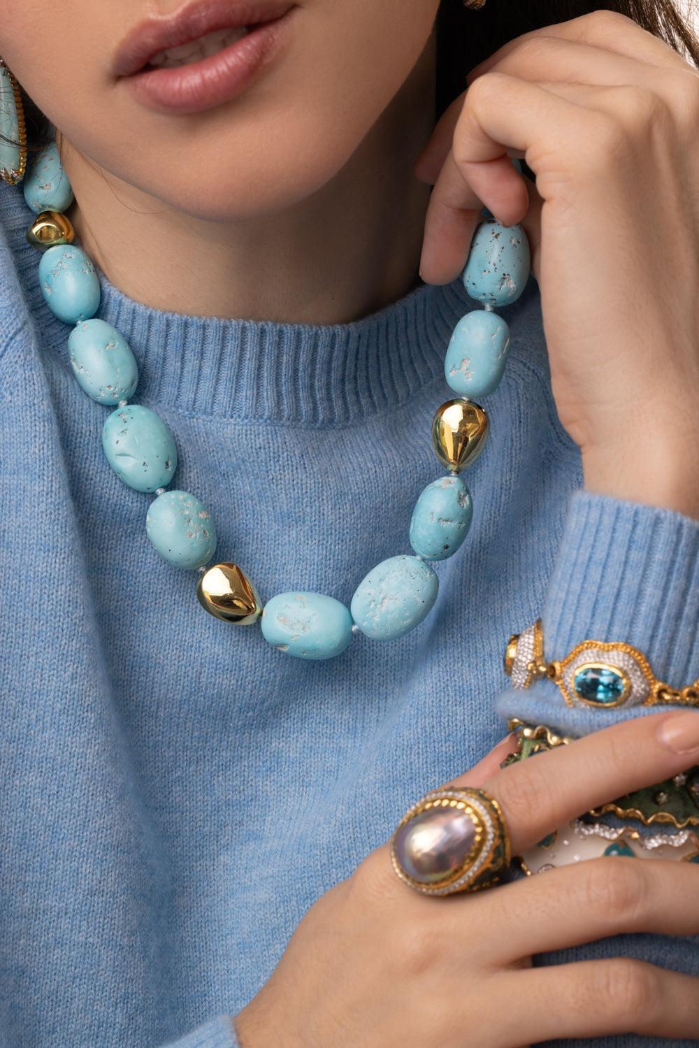 Sleeping Beauty Turquoise Necklace - Image 3