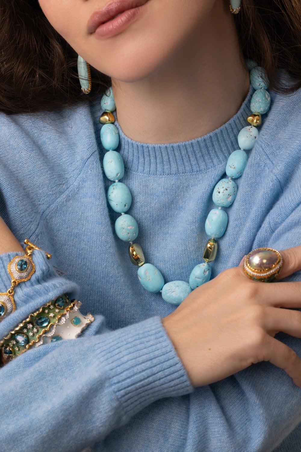 Sleeping Beauty Turquoise Necklace - Image 4