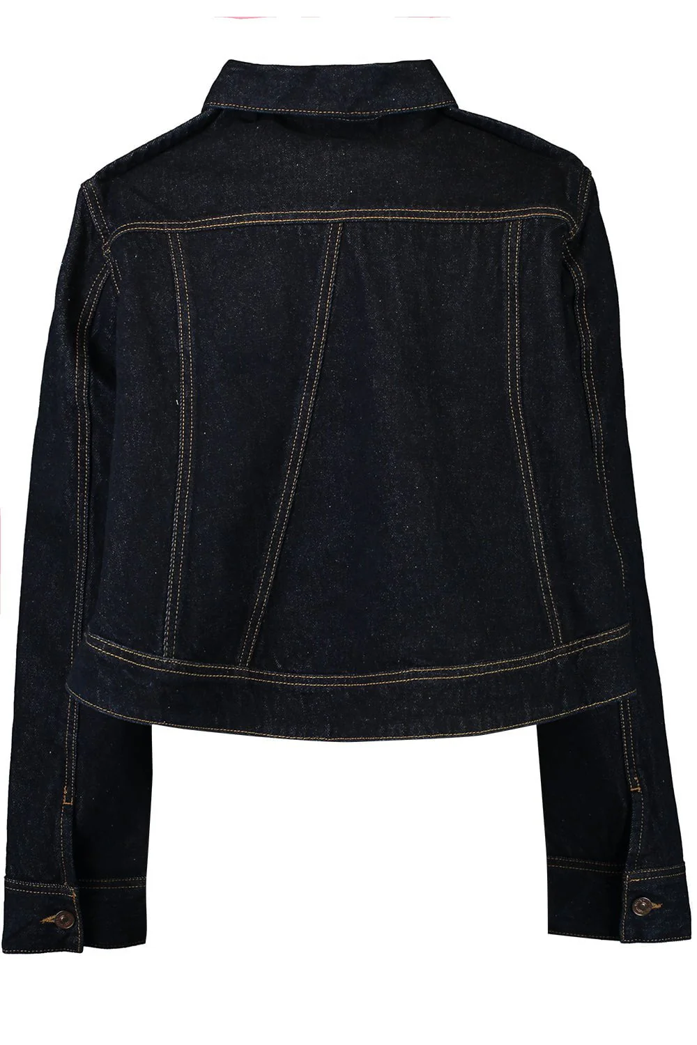 Cropped Denim Jacket - Image 5