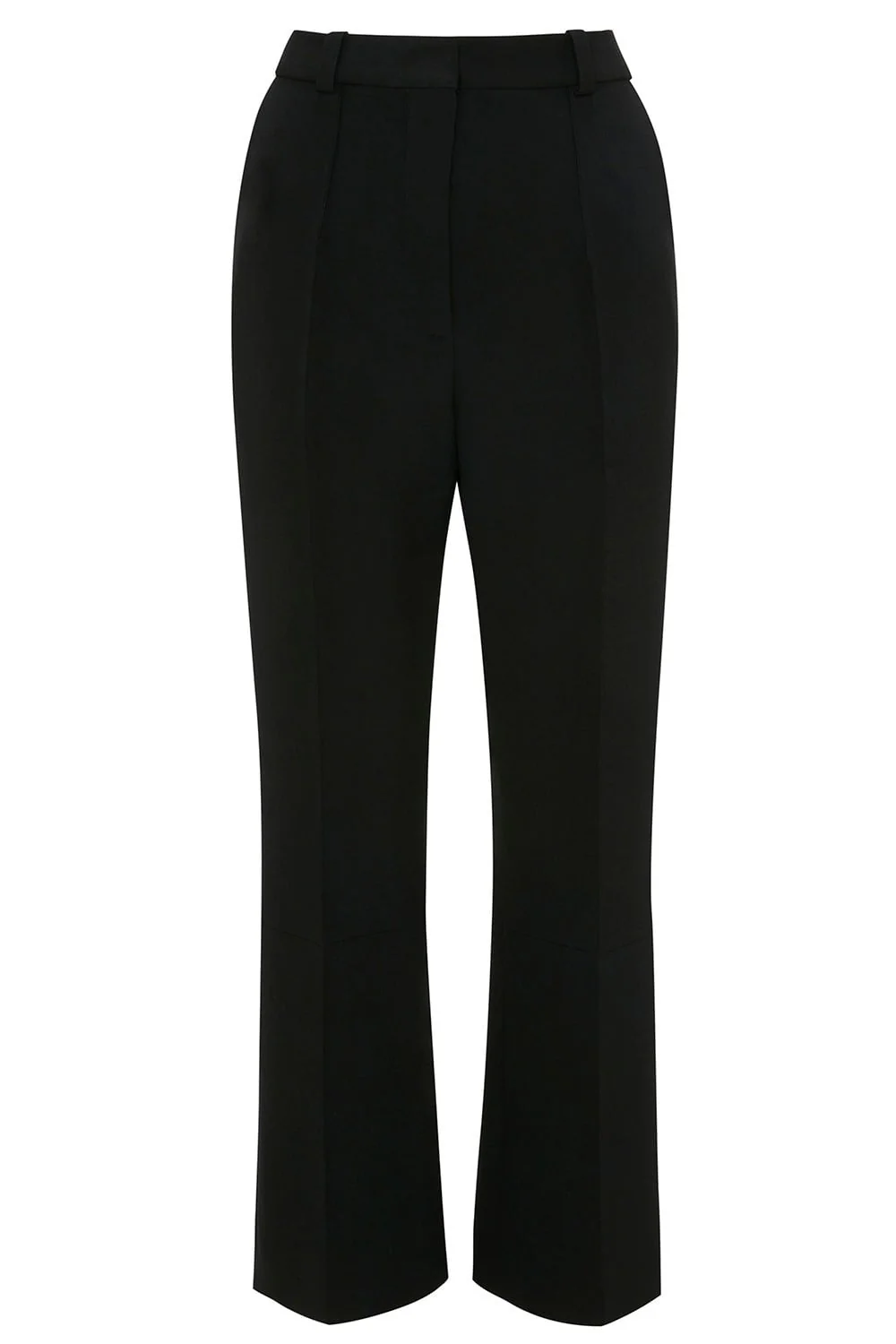 Cropped Kick Trouser - Black