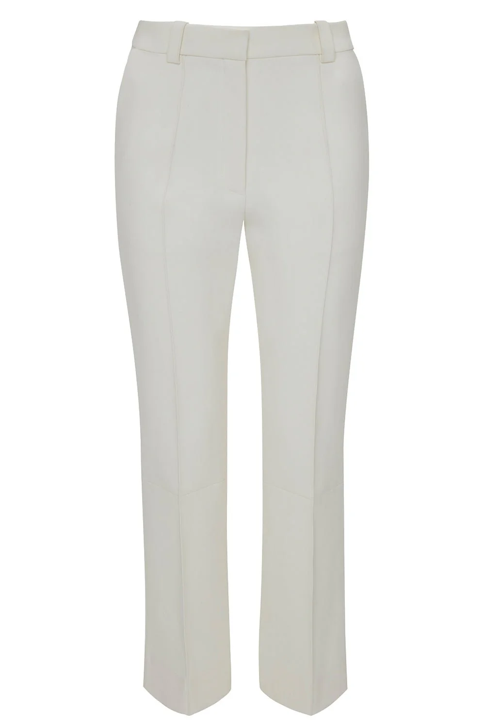 Cropped Kick Trouser - Ivory