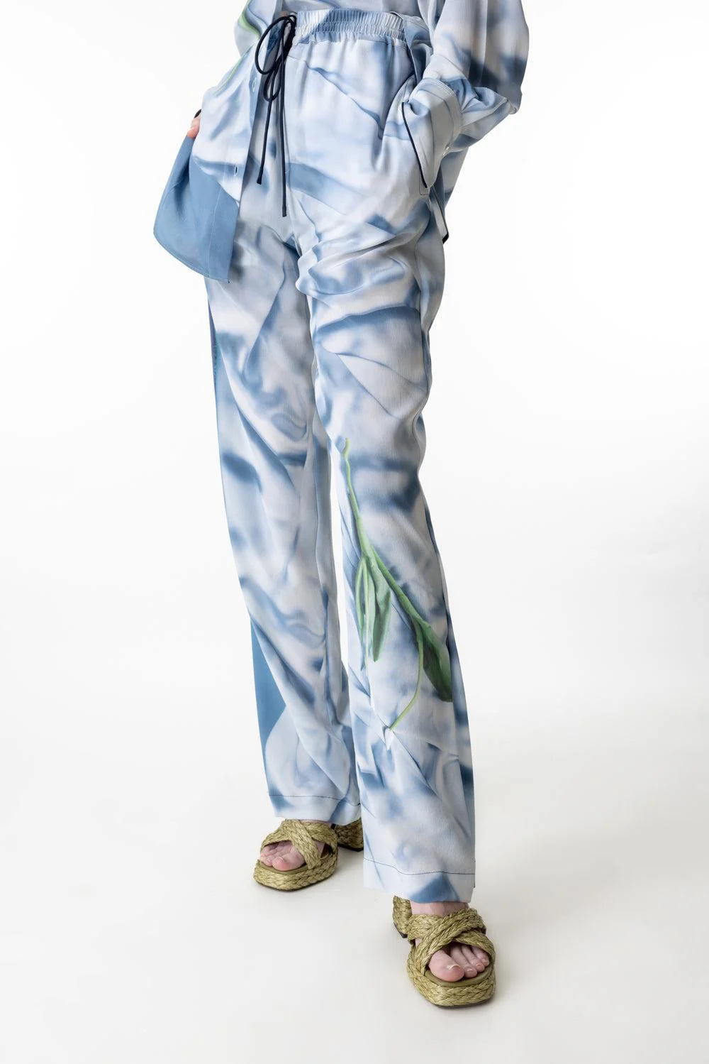 FLOWER PYJAMA TROUSER - Image 3