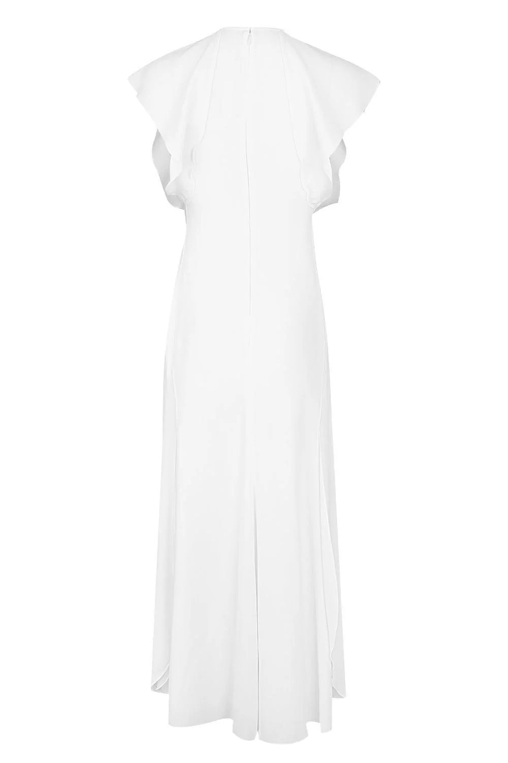 Folded Cap Sleeve Dress - Image 5