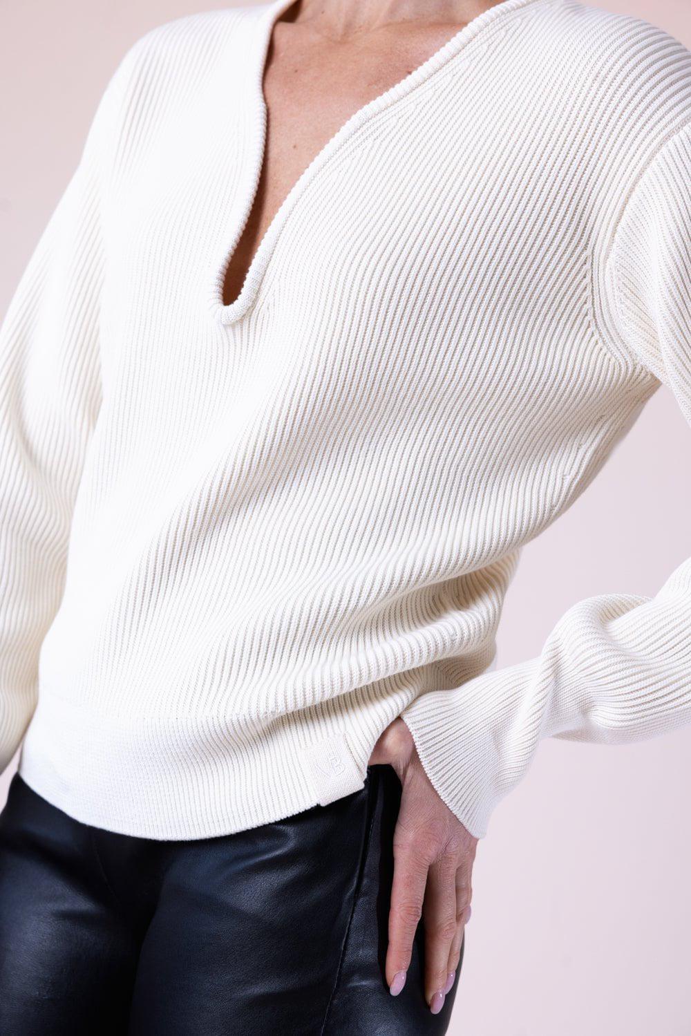 Frame Detail Shrunken Jumper - Image 3