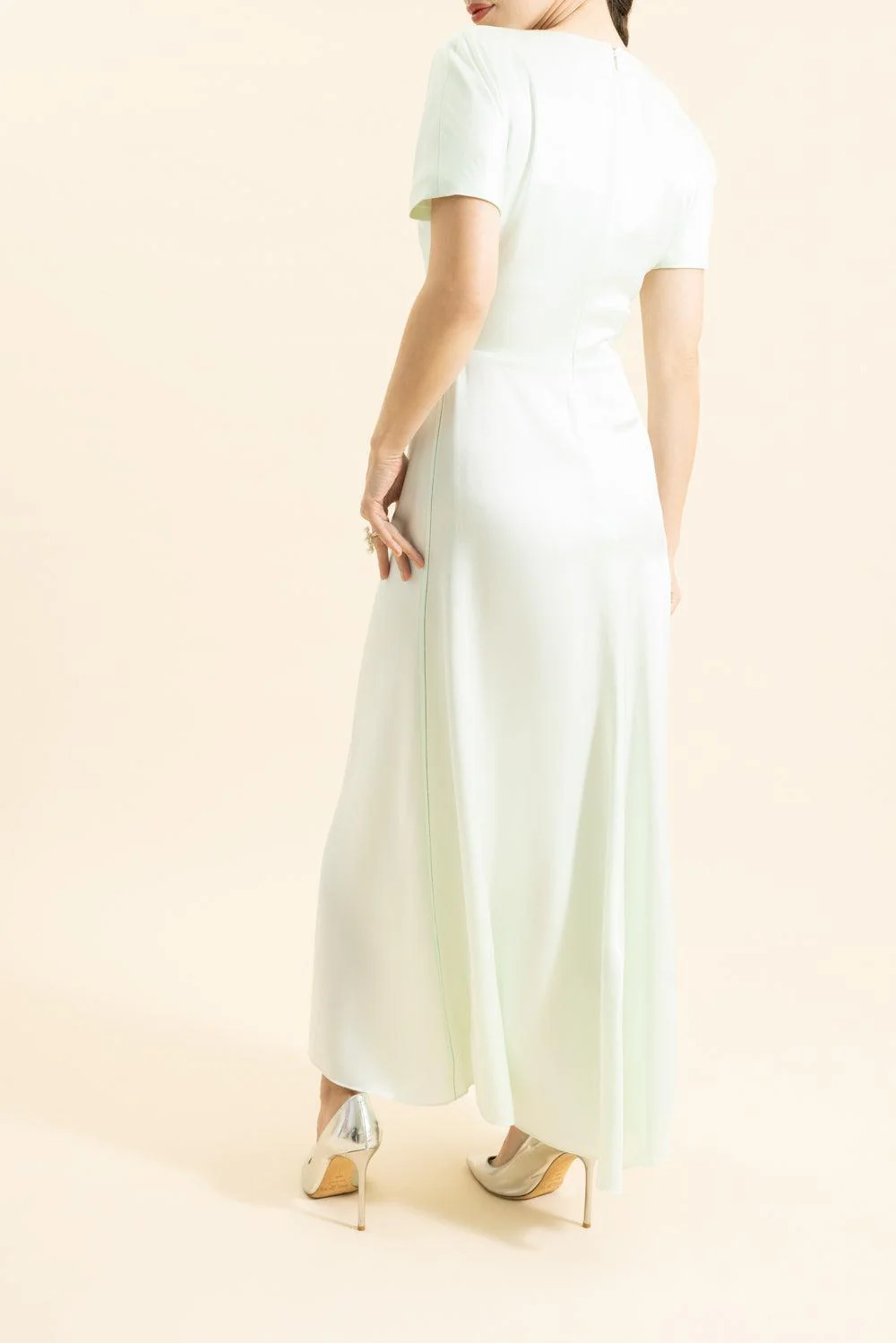 Gathered Midi Shirt Dress - Image 4