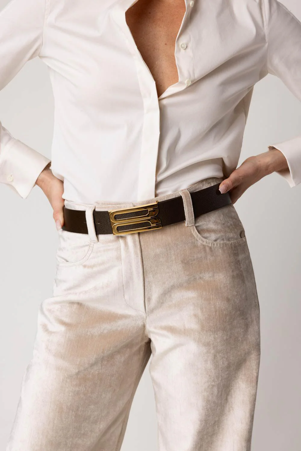 Jumbo Frame Belt - Khaki - Image 2