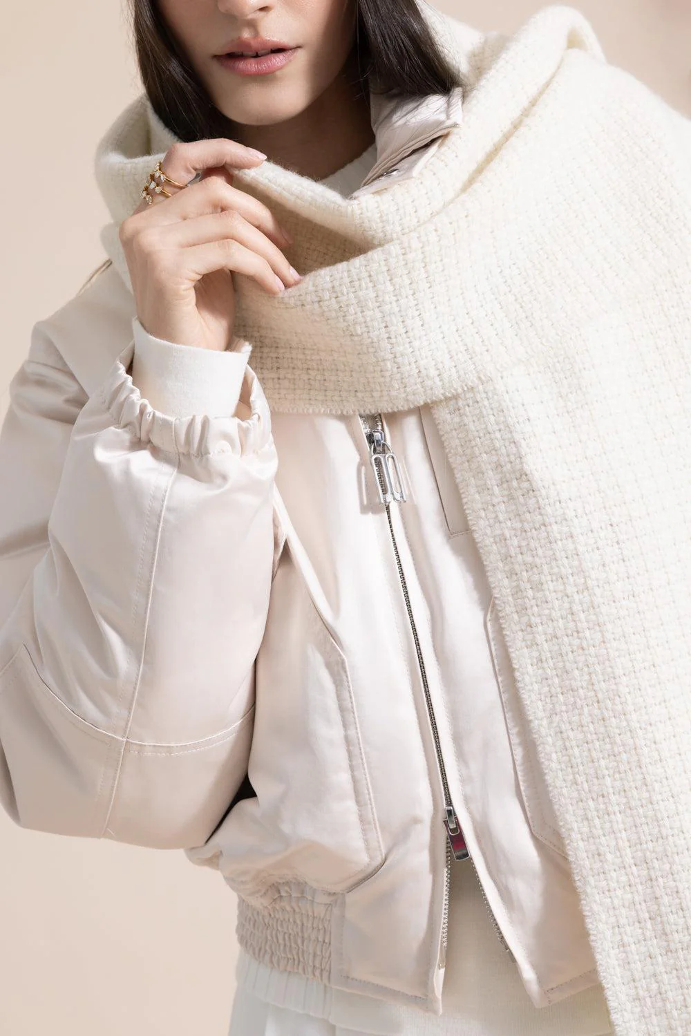 Padded Bomber Jacket - Image 4