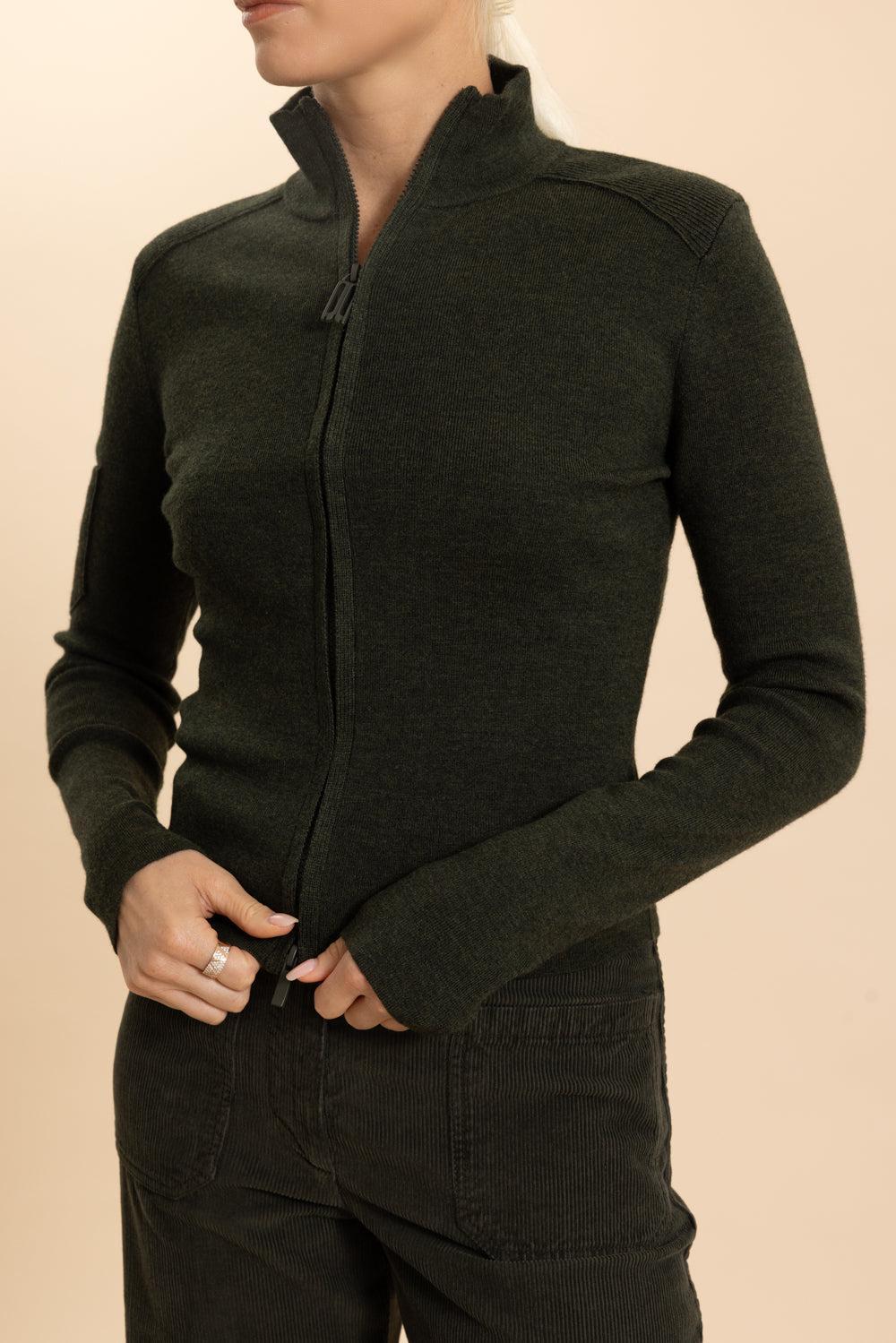 Patch Detail Zipped Top - Image 3