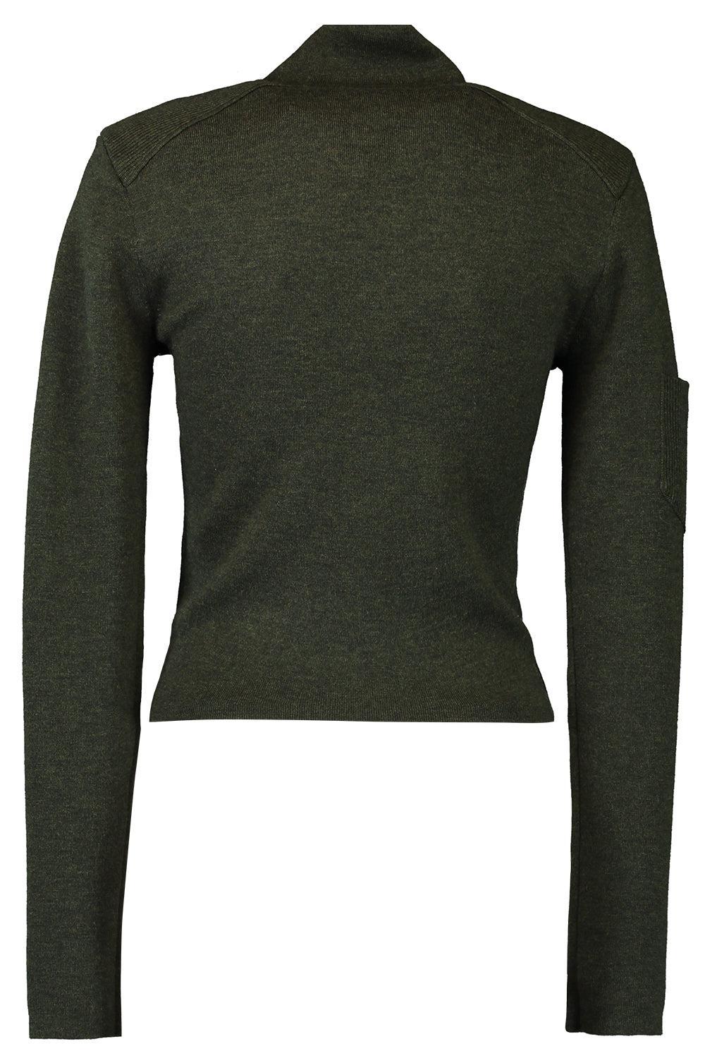 Patch Detail Zipped Top - Image 5