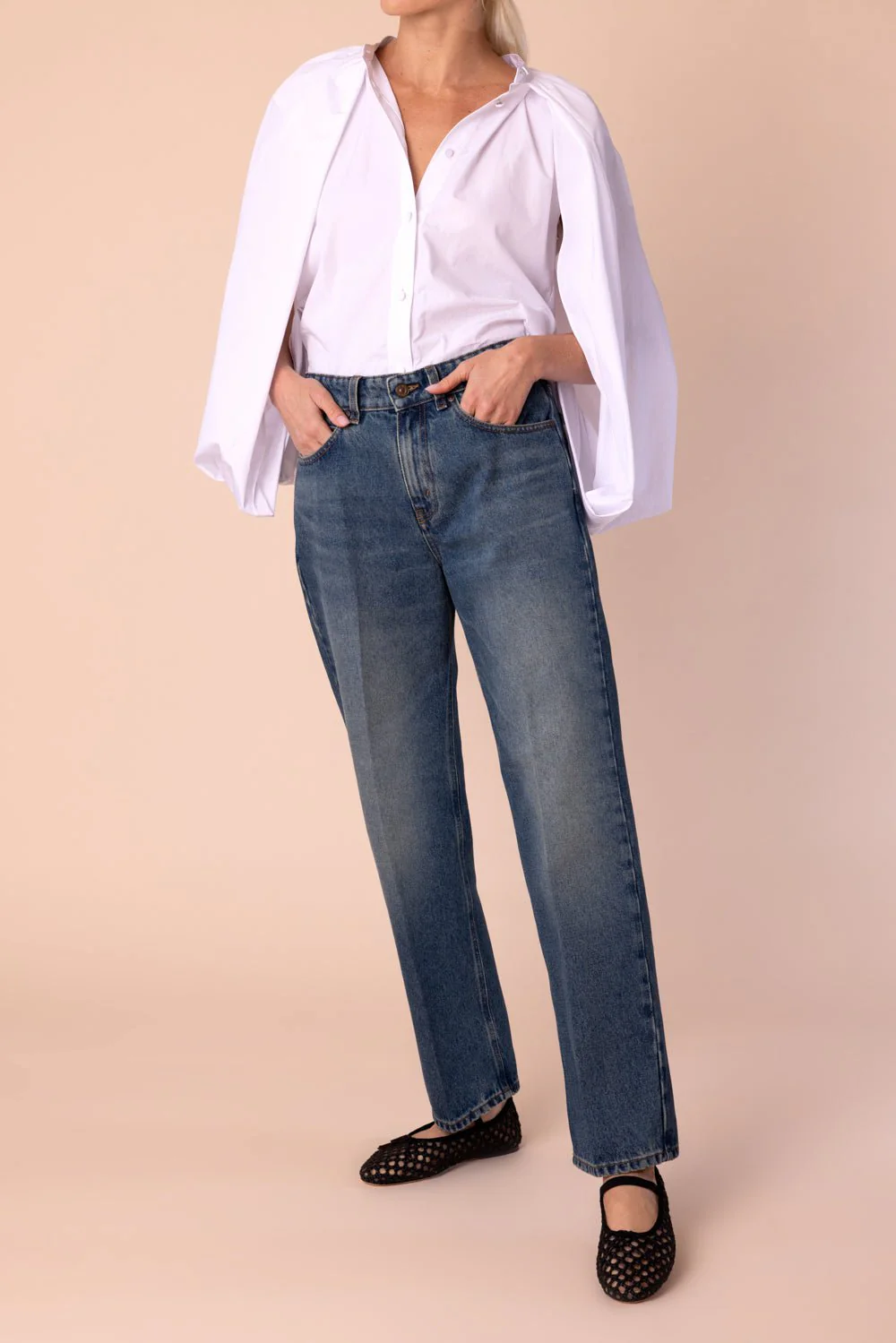 Relaxed Straight Leg Jean - Image 2