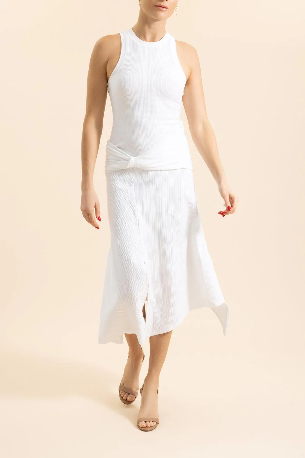 Rib Tank - White - Image 2