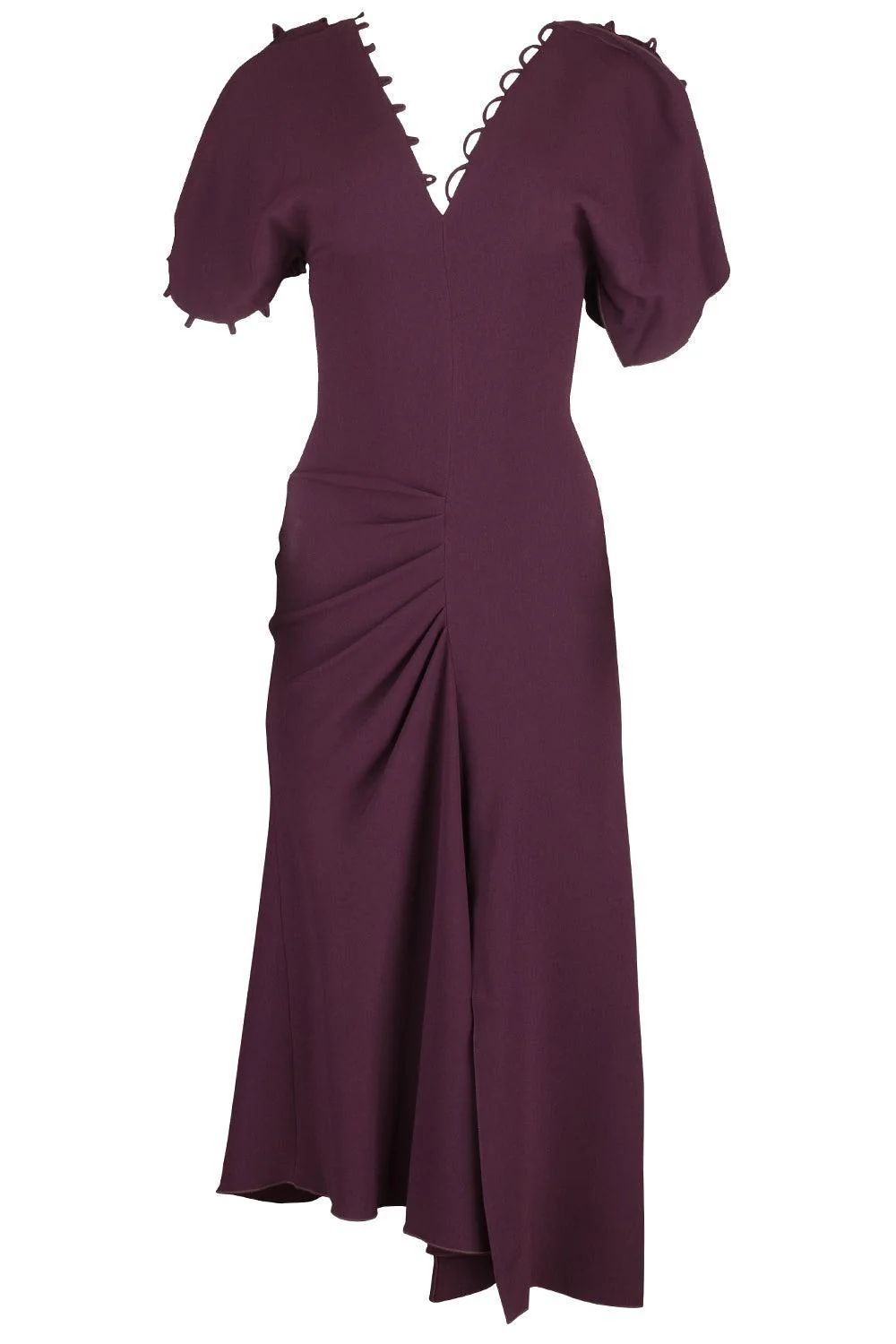 Rouleaux Detail Dress