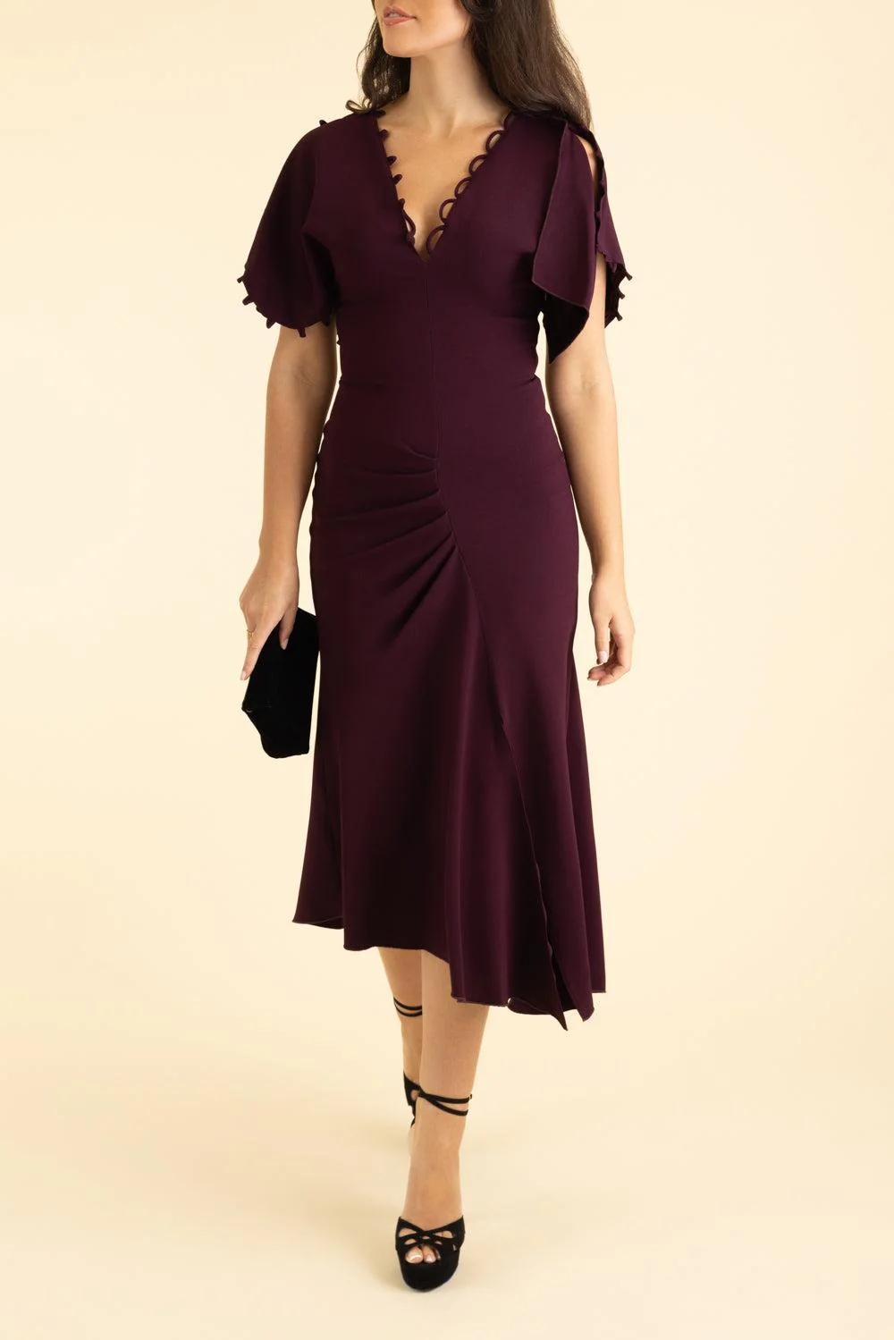 Rouleaux Detail Dress - Image 2