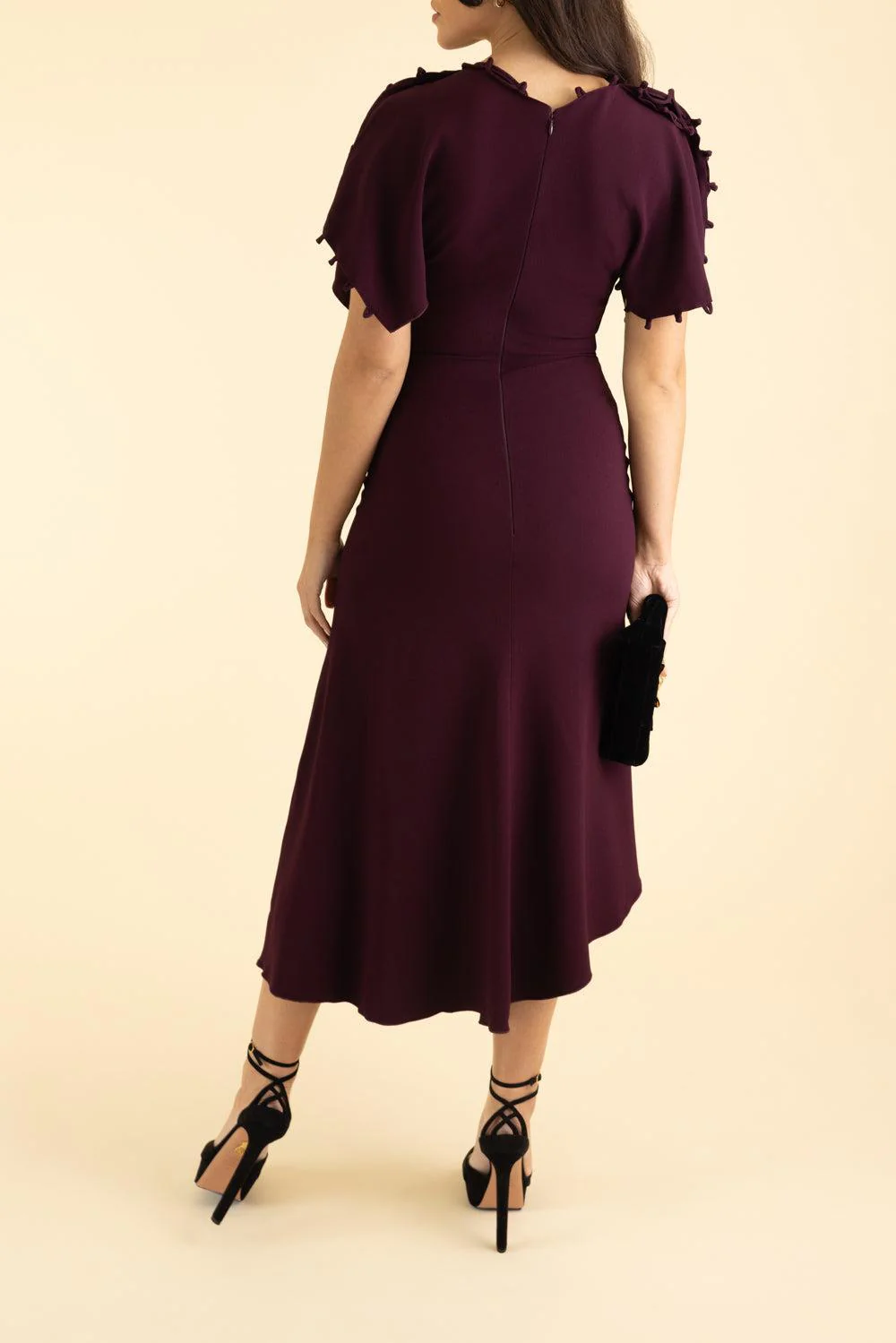 Rouleaux Detail Dress - Image 4