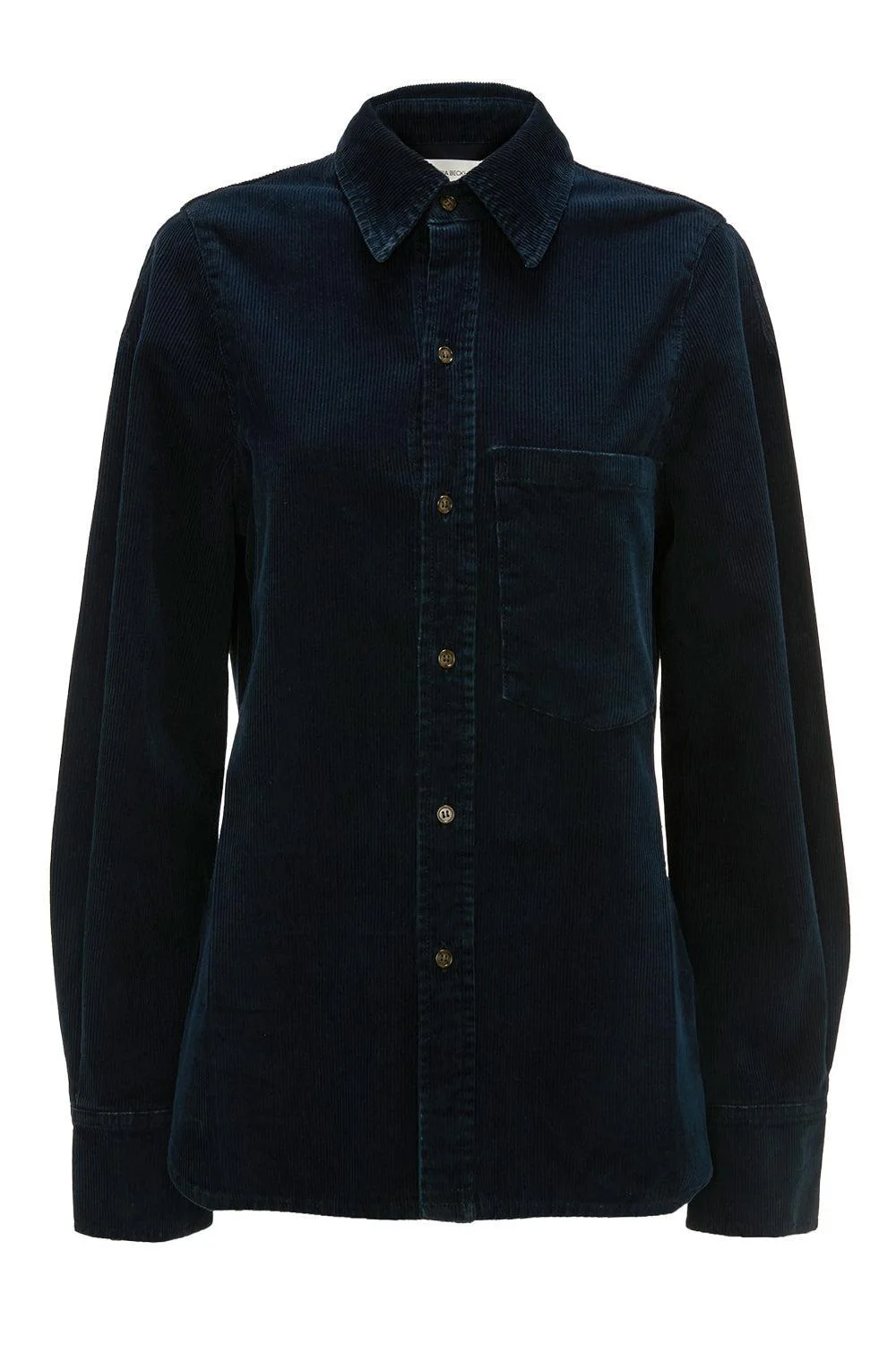 Shoulder Detail Slim Shirt