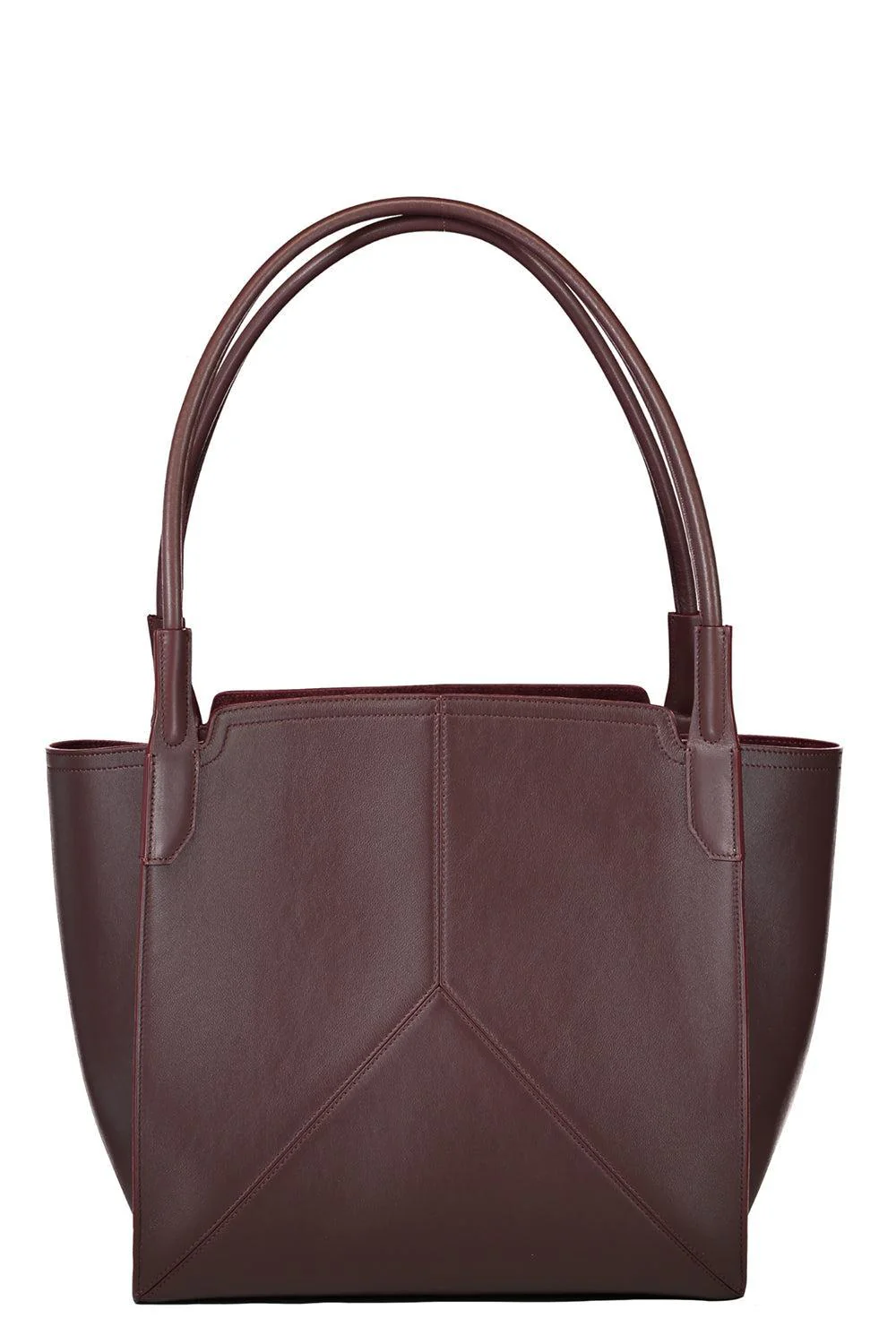 Small Victoria Tote - Burgundy