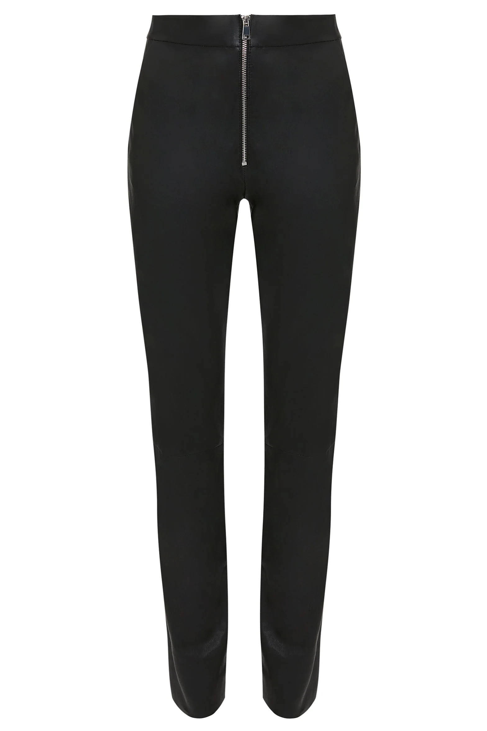 Stretch Leather Leggings