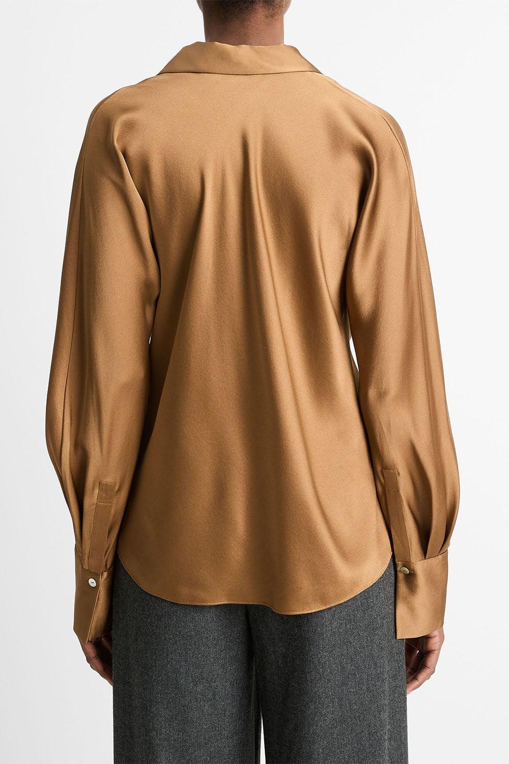 Bias Long Sleeve Blouse - Image 4