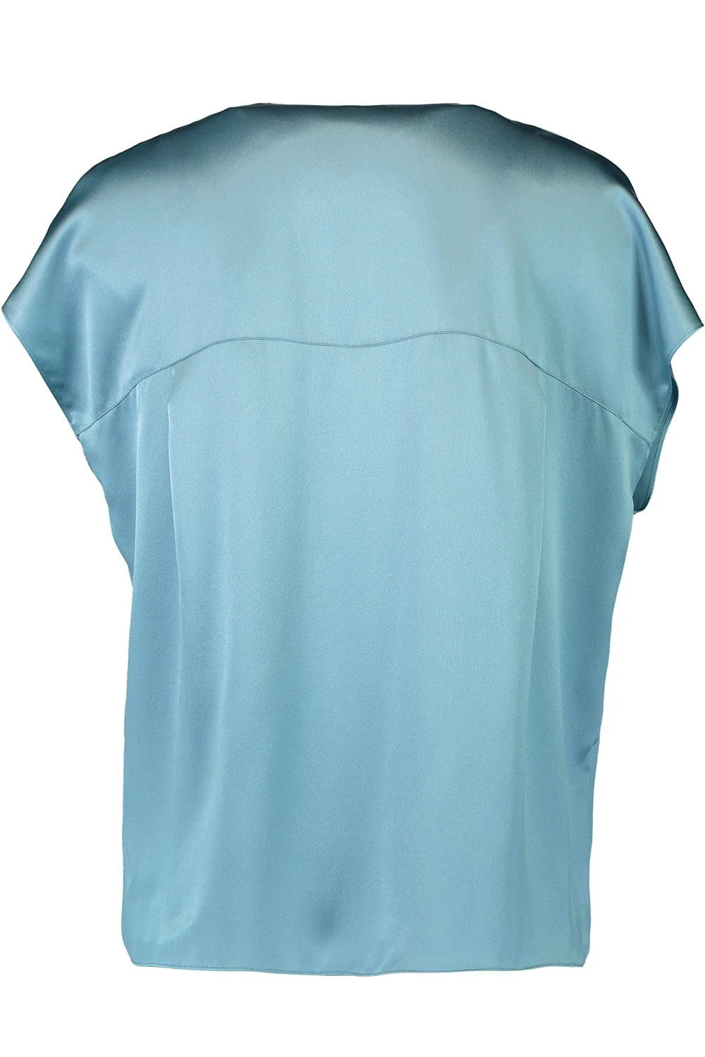Cap Sleeve Half Placket Blouse - Image 5