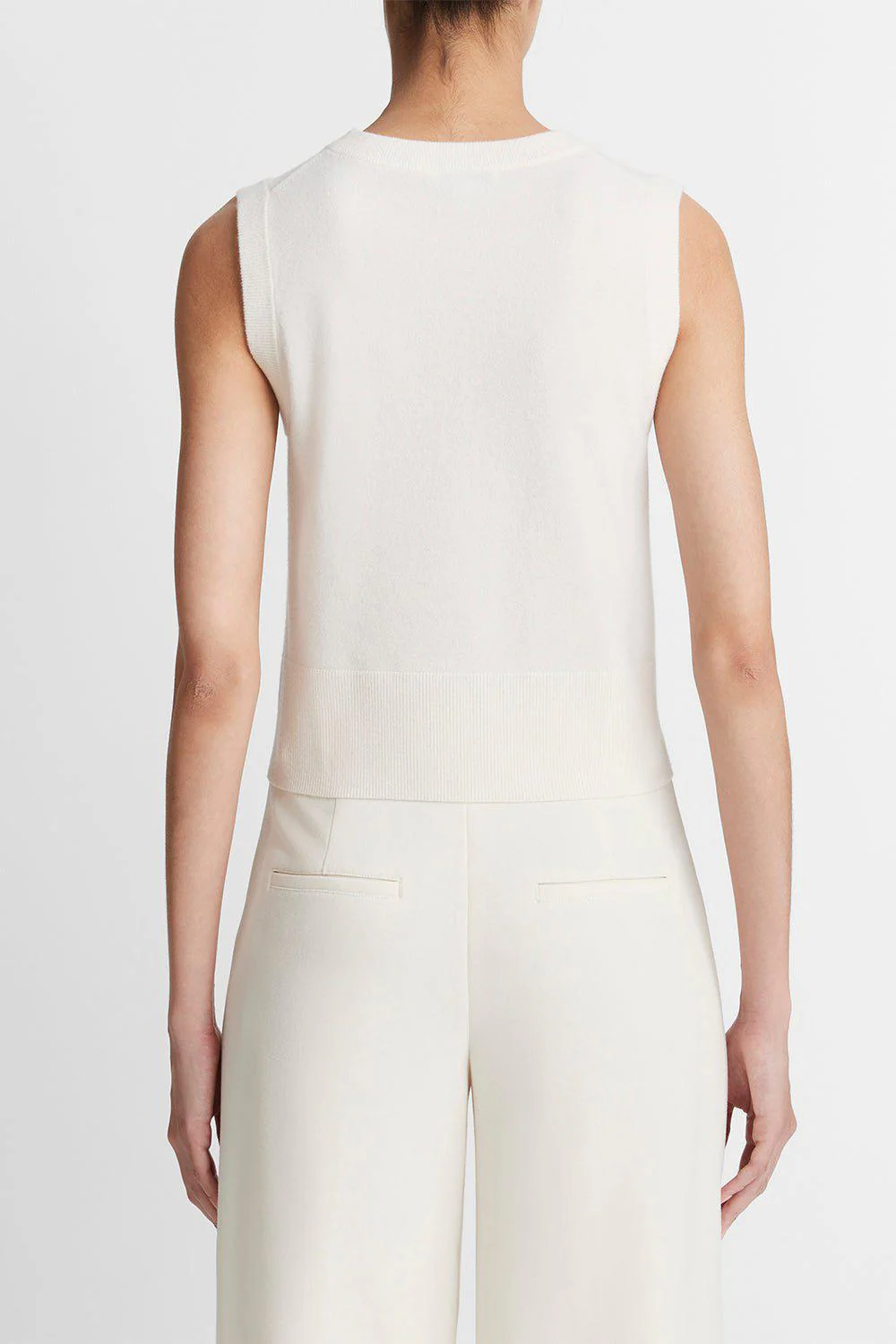 Crew Neck Tank Top - Image 3