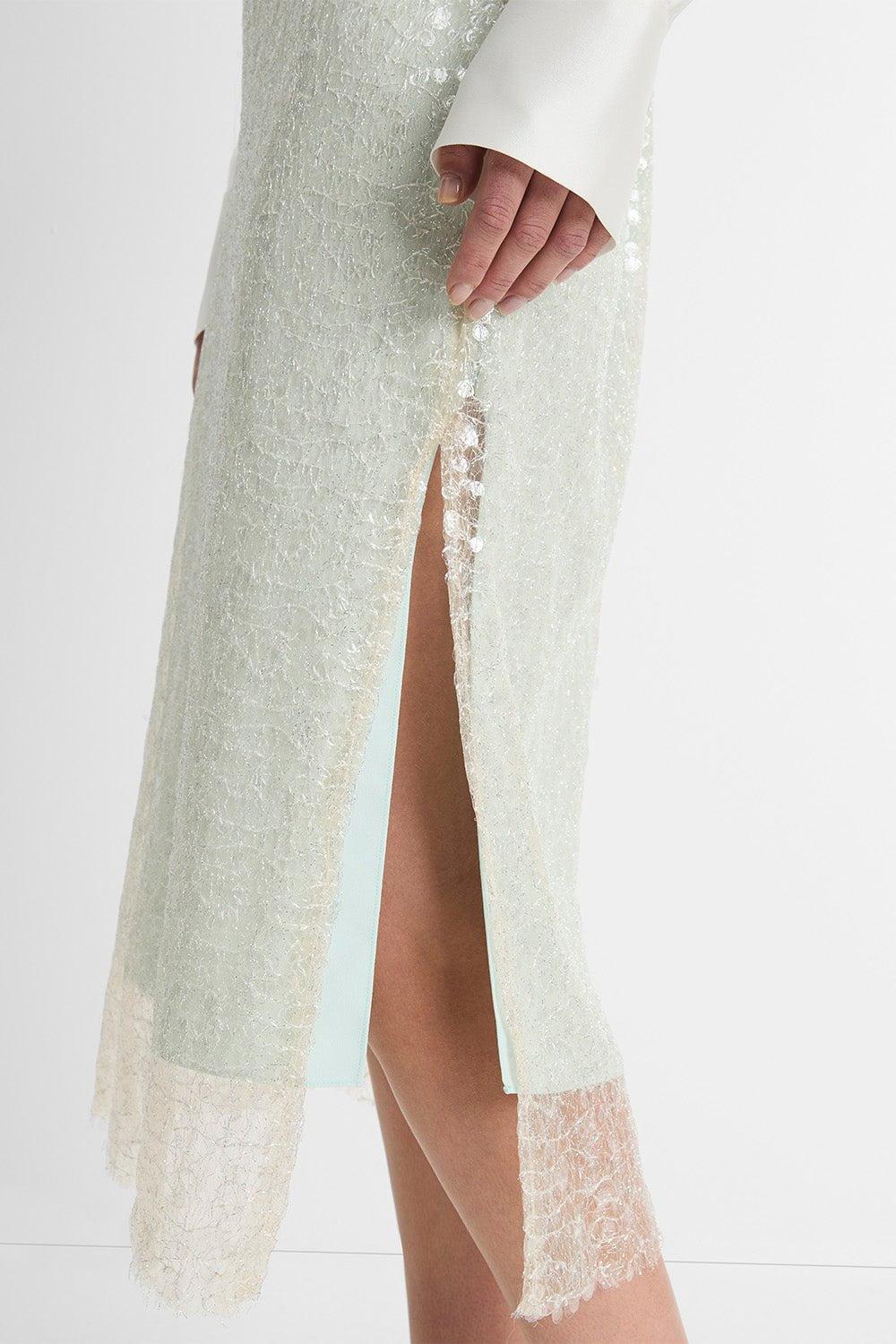 Glassy Sequin Skirt - Image 3