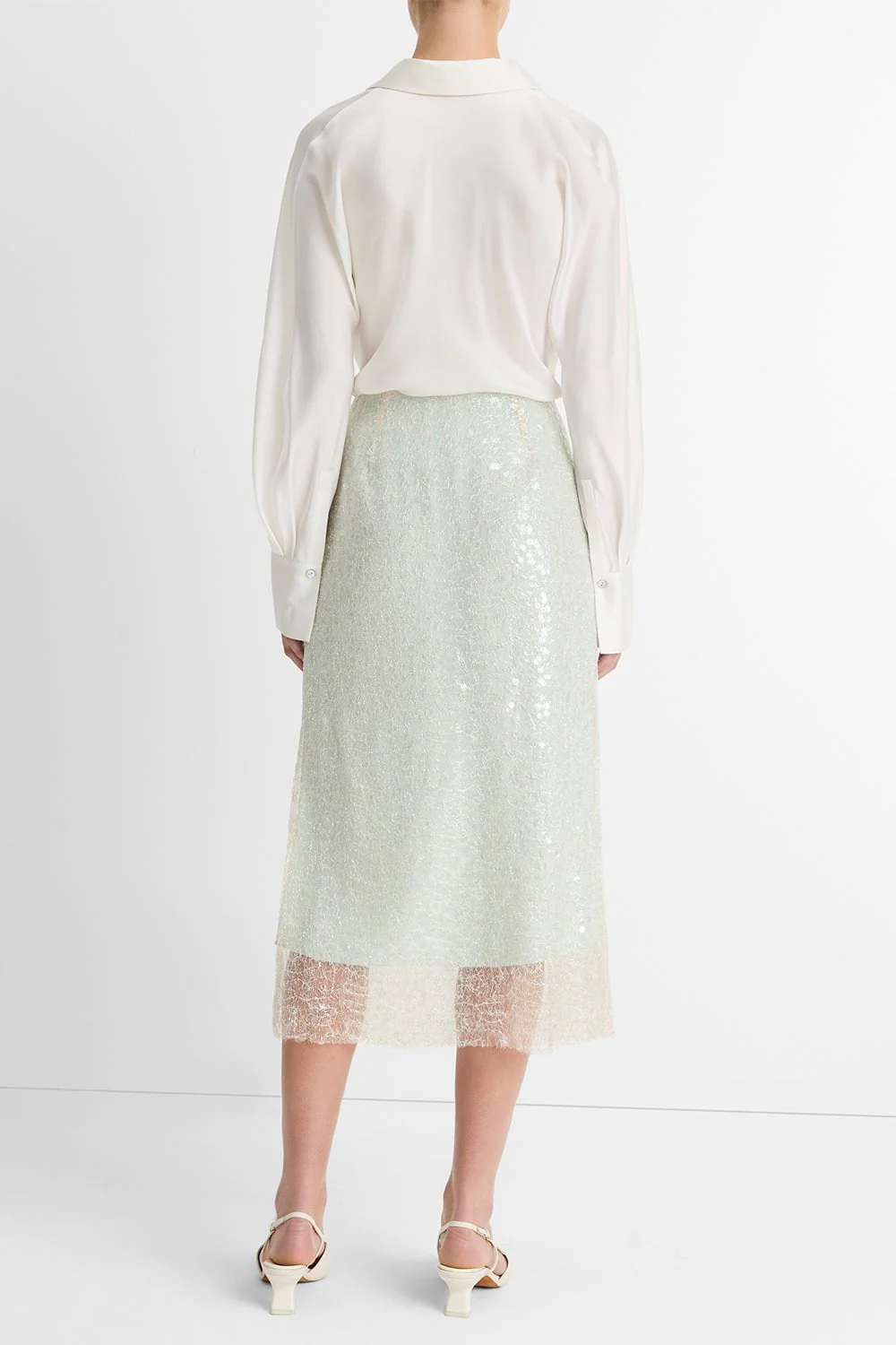 Glassy Sequin Skirt - Image 4