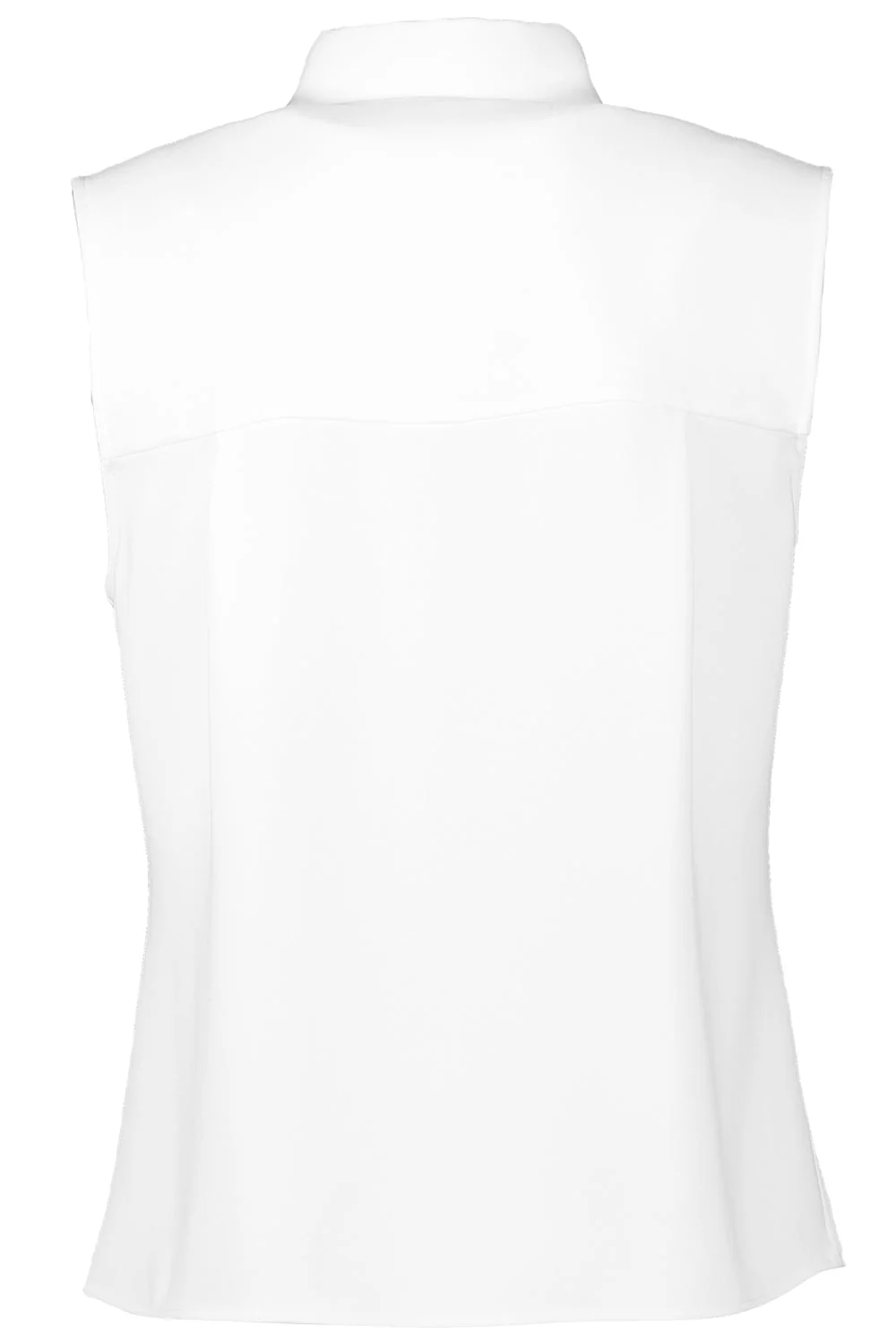Sleeveless Button Front Shirt - Image 4