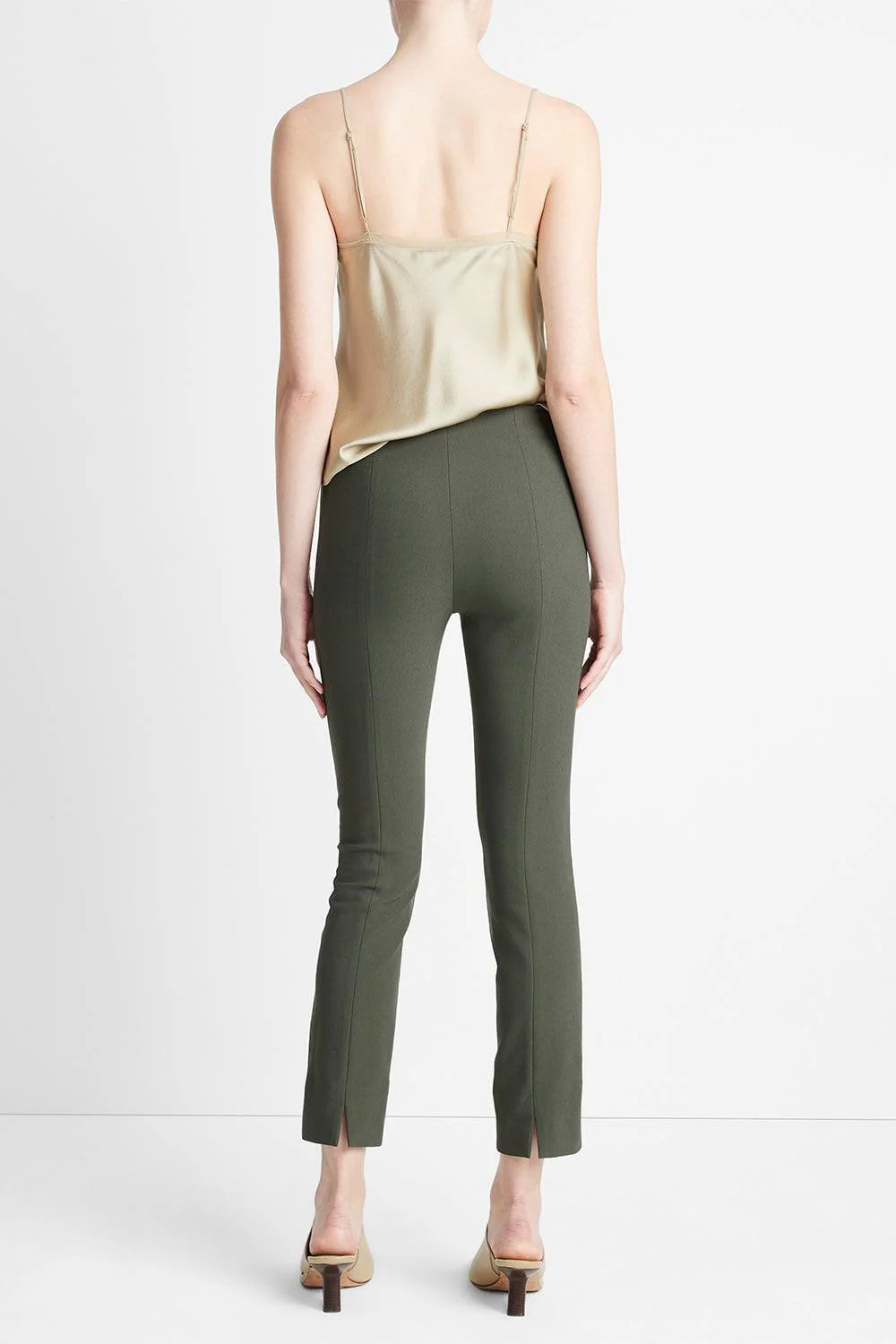 Stitch Front Seam Legging - Deep Hunter - Image 3