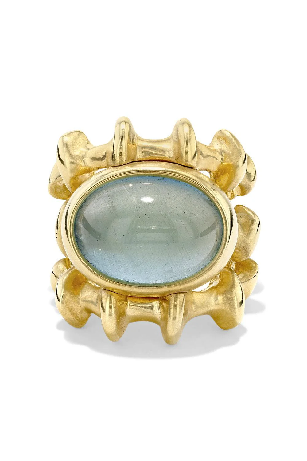 Aquamarine Chrona III Ring