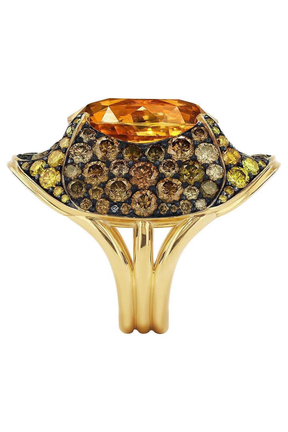 Brown Zircon Triple Ring - Image 6