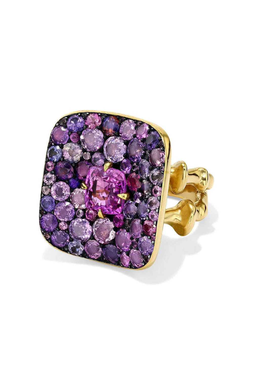 Chrona Butterfly Pink Sapphire Ring - Image 5