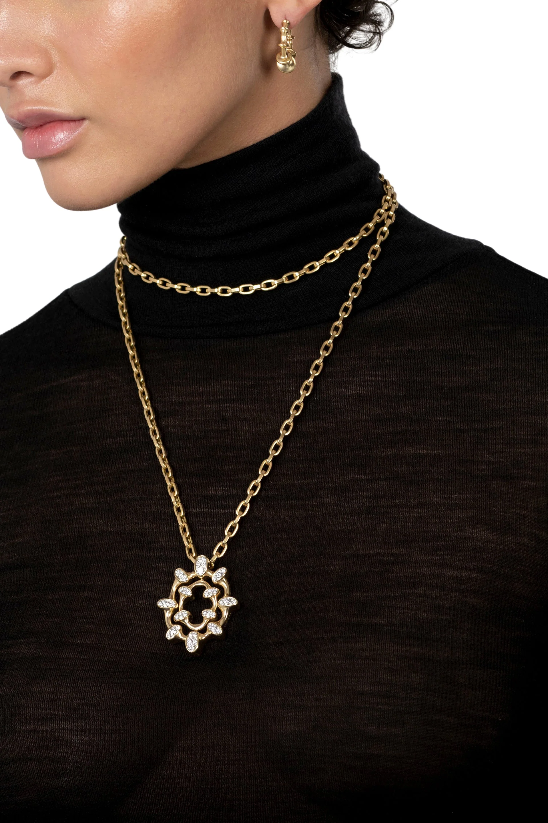Chrona Diamond Pendant Necklace - Image 2