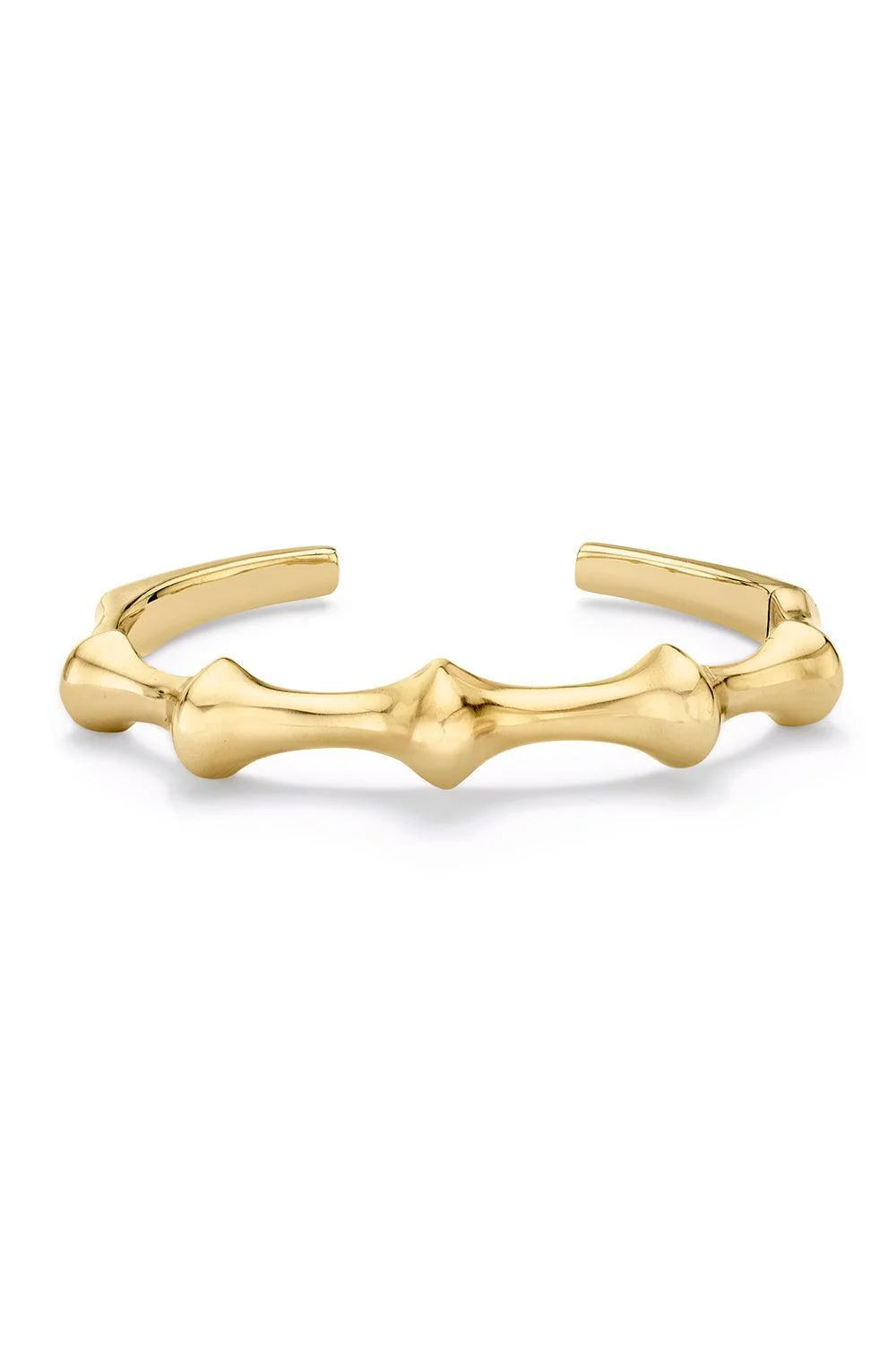 Chrona I Hinged Cuff Bracelet