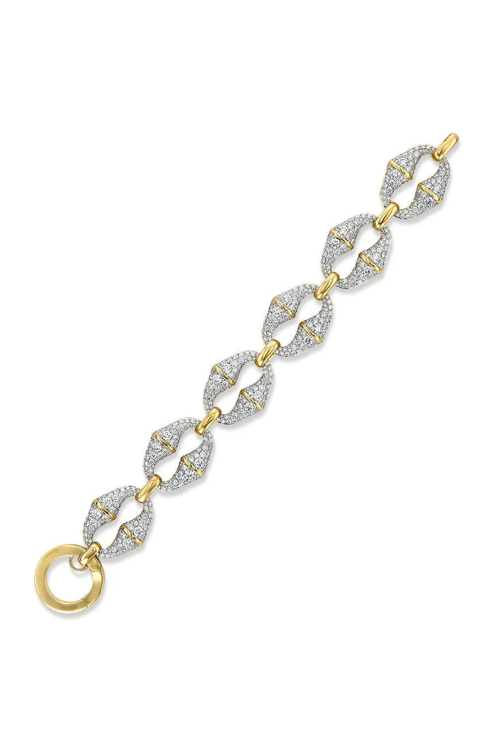 Chrona Link All Diamond Bracelet - Image 5