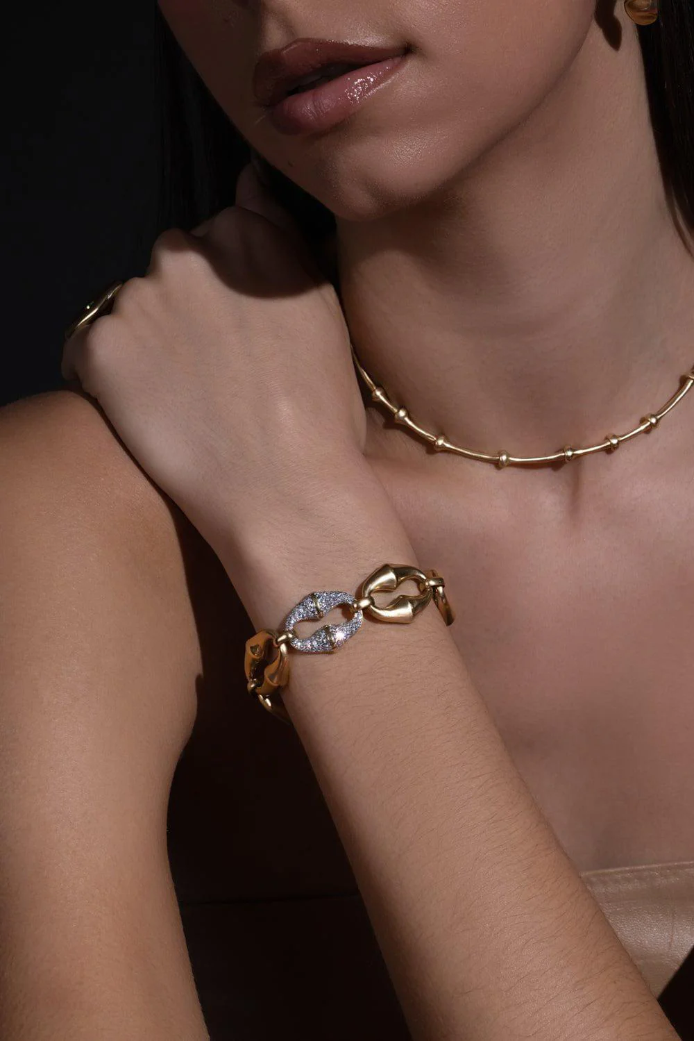 Chrona Link Diamond Bracelet - Image 4
