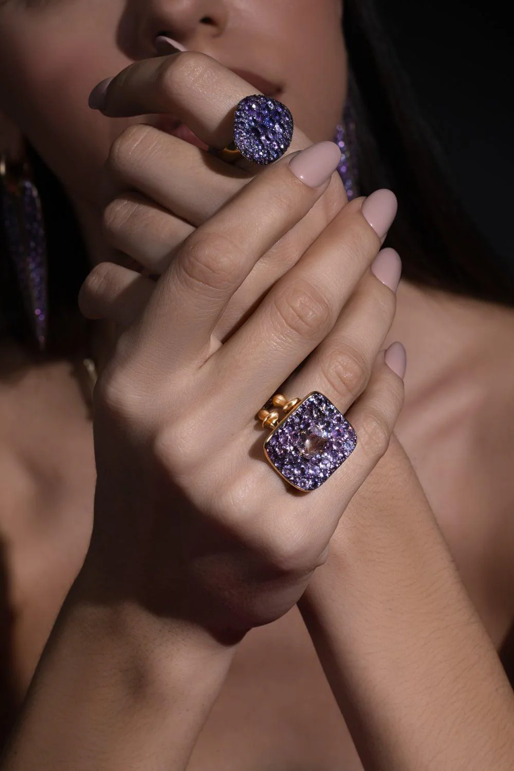 Colony I Purple Sapphire Ring - Image 4