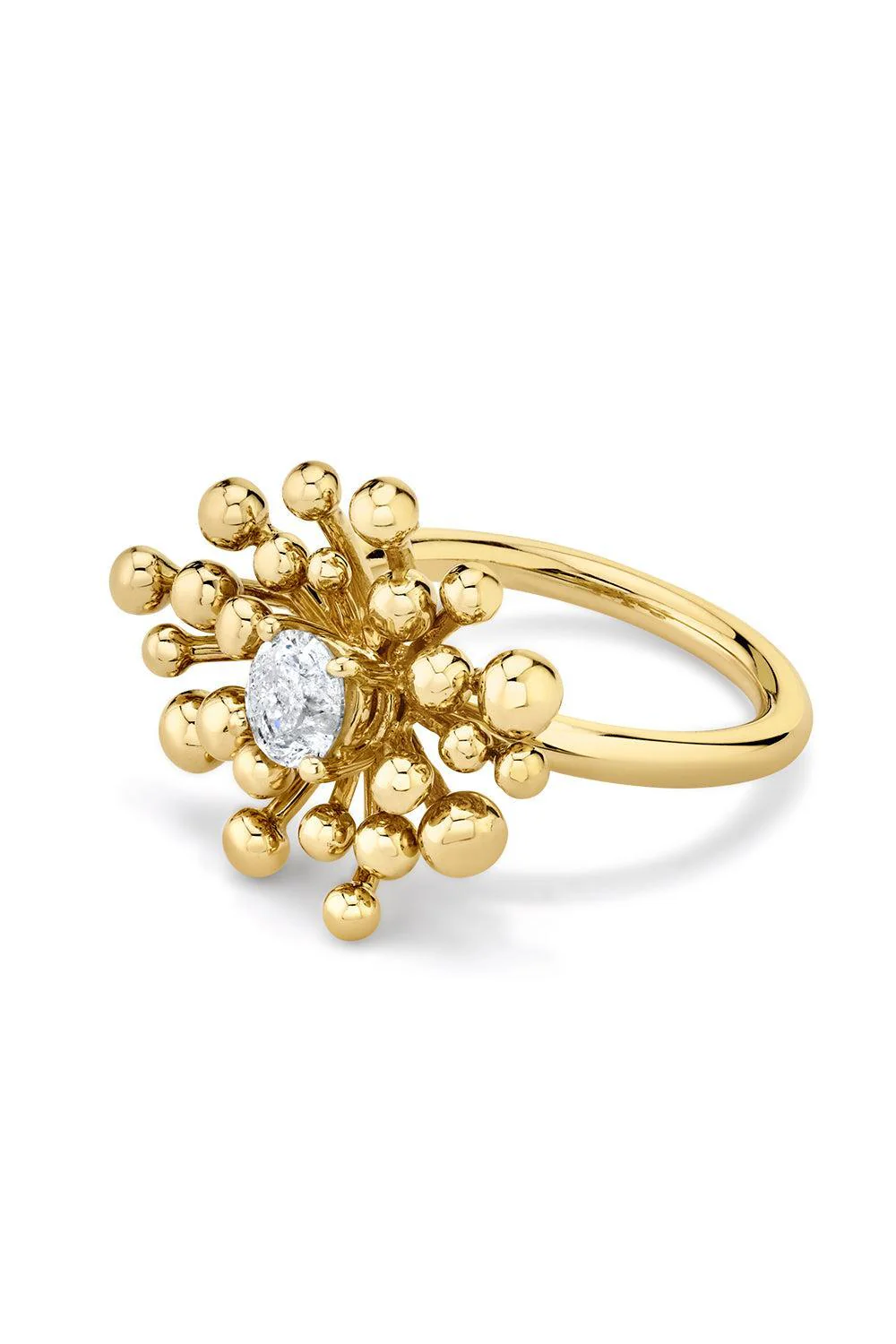 Grey Diamond Mini Nocturne Ring - Image 2