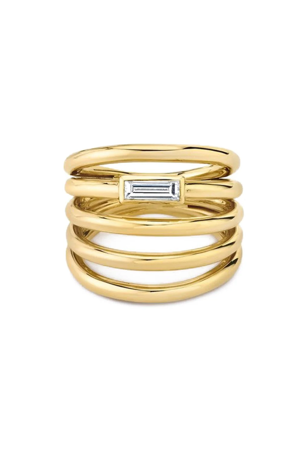 Helics 5 Loop Diamond Ring