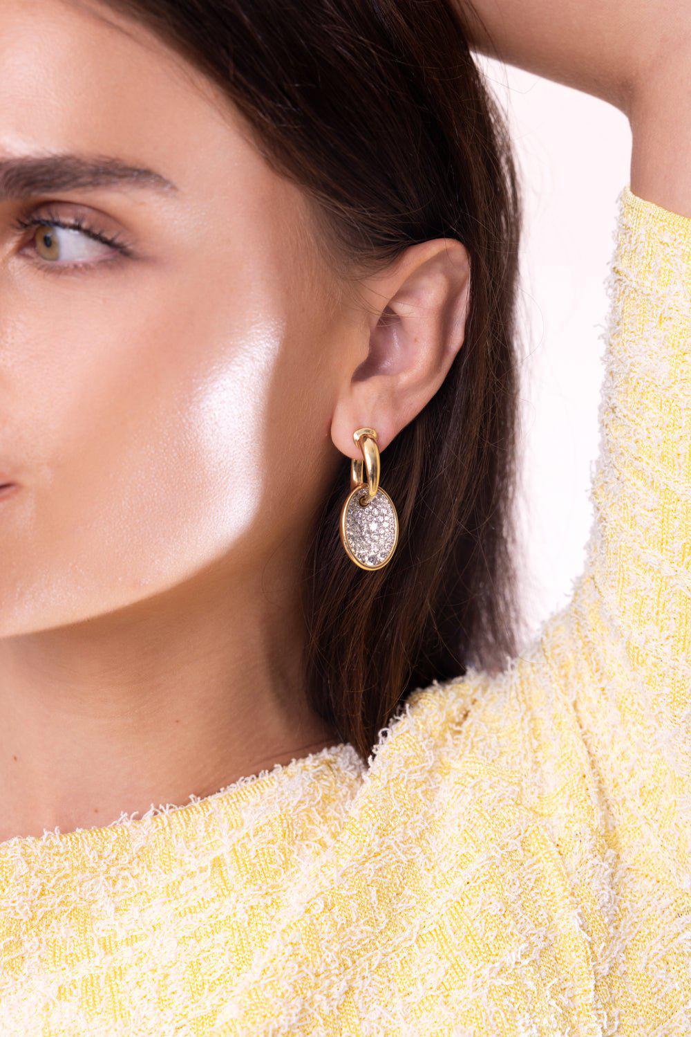 Hyper Sine Diamond Earrings - Image 2
