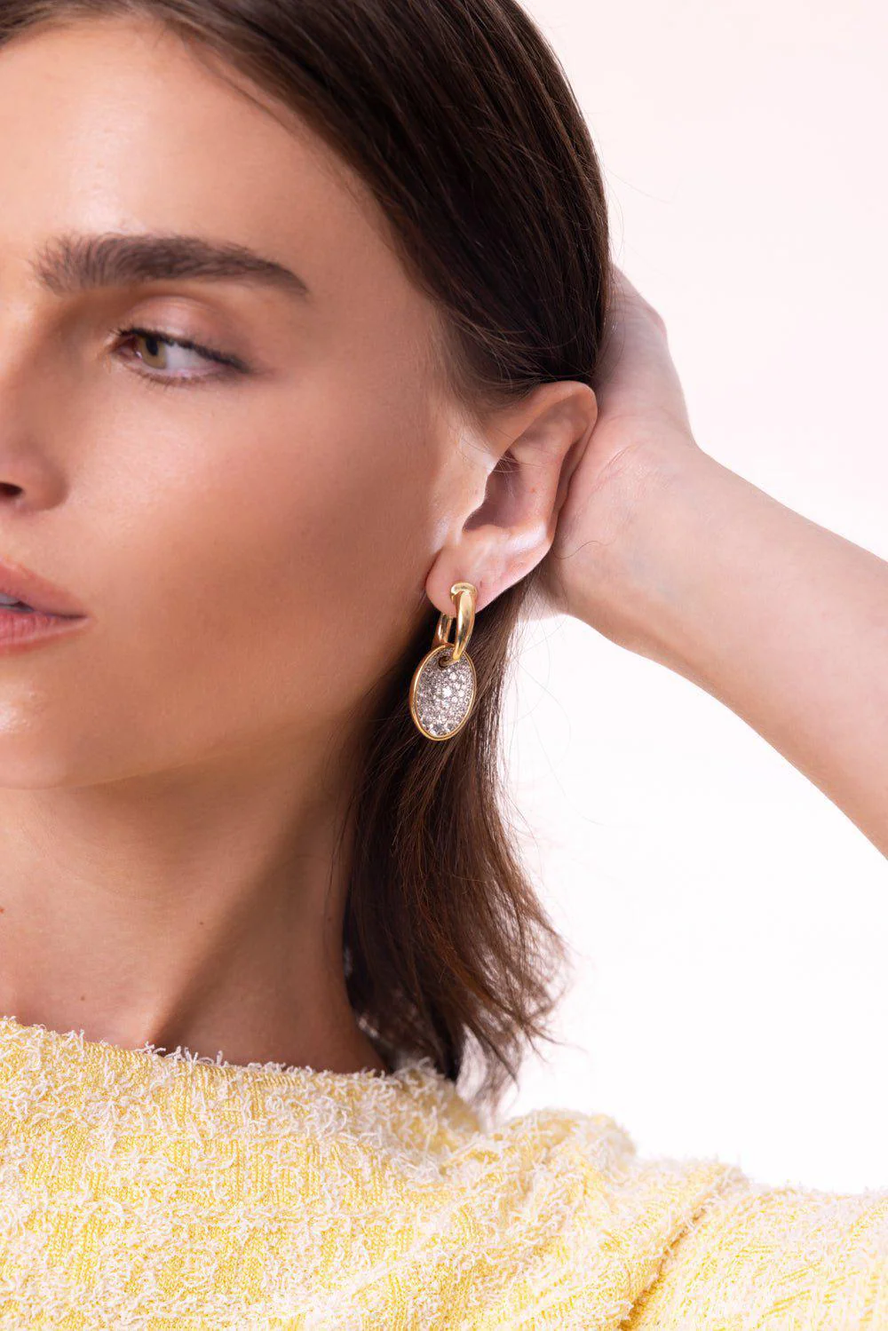 Hyper Sine Diamond Earrings - Image 3
